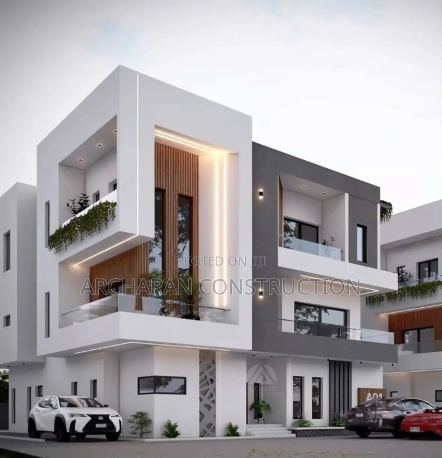 Duplex Apartment Design With Full Architectural Drawings