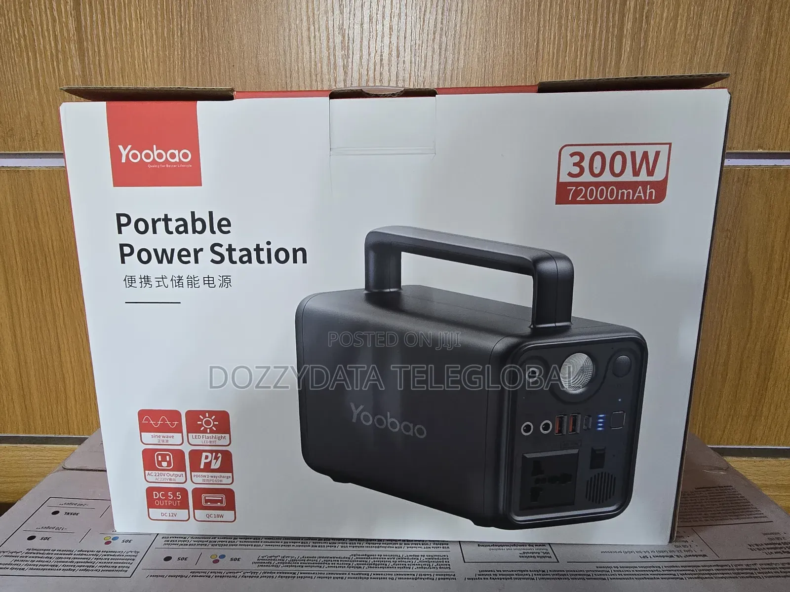 Yoobao 72000mah 300w Pd Portable Power Station