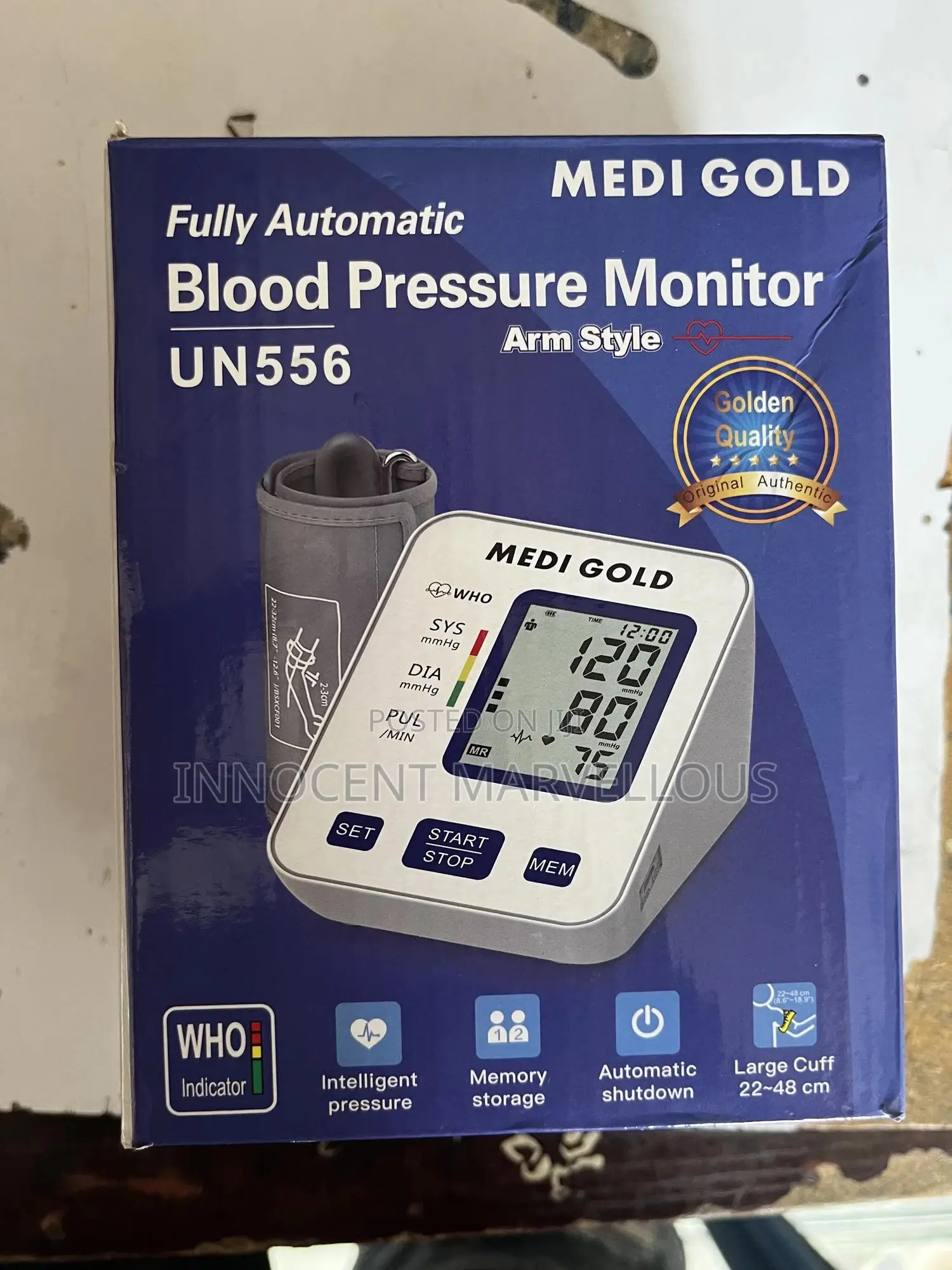 Medi Gold Blood Pressure Monitor