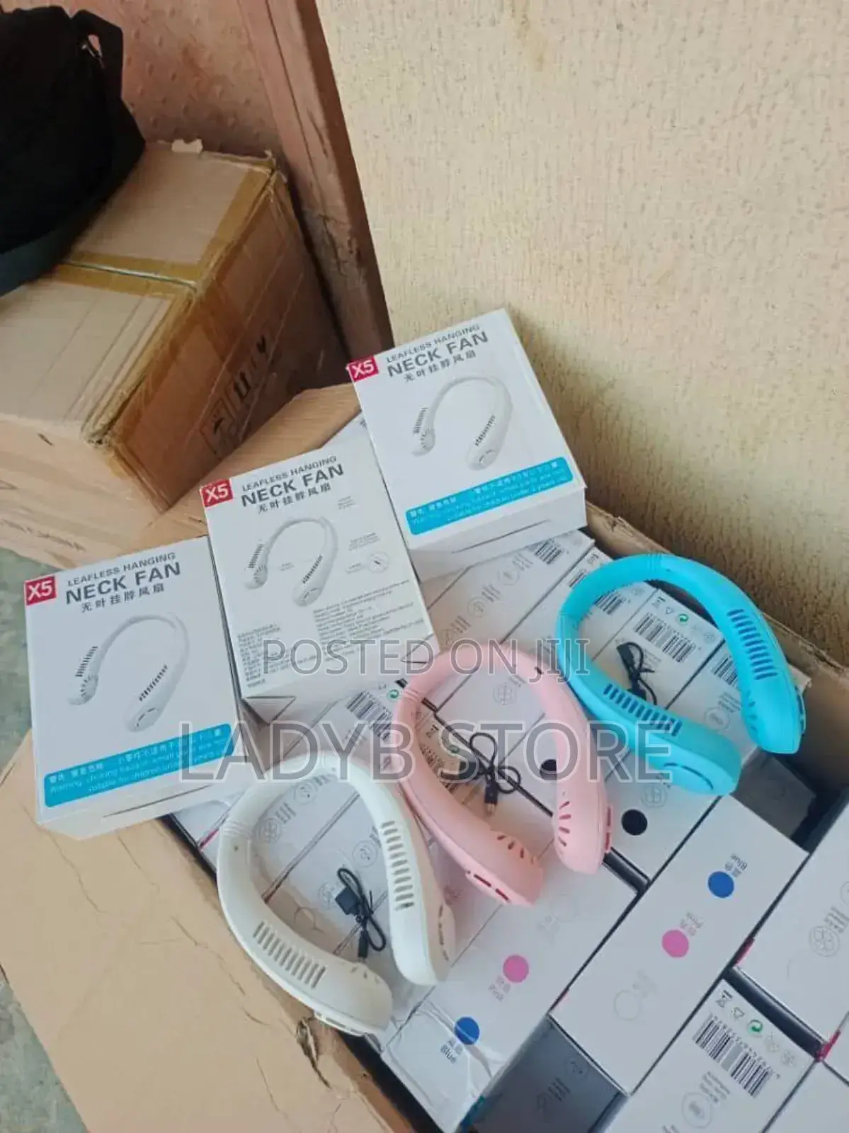 Rechargeable Neck Fan