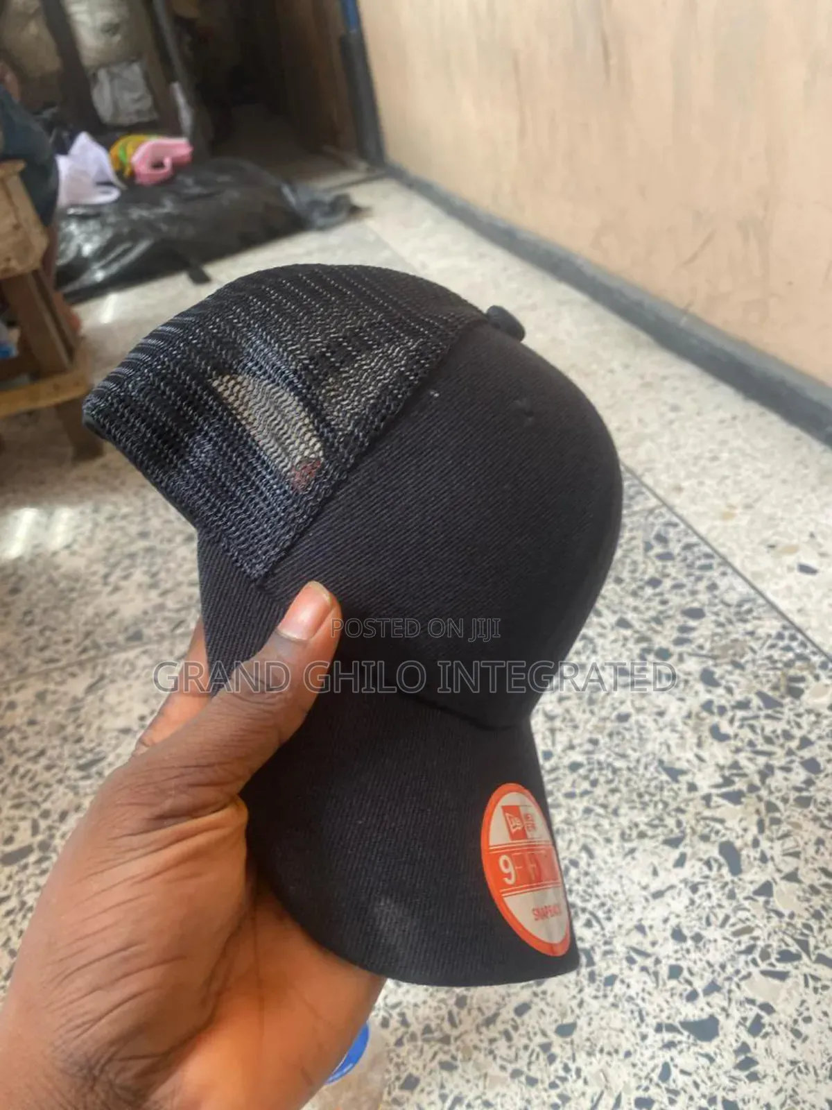 High Quality Snapback Caps Black