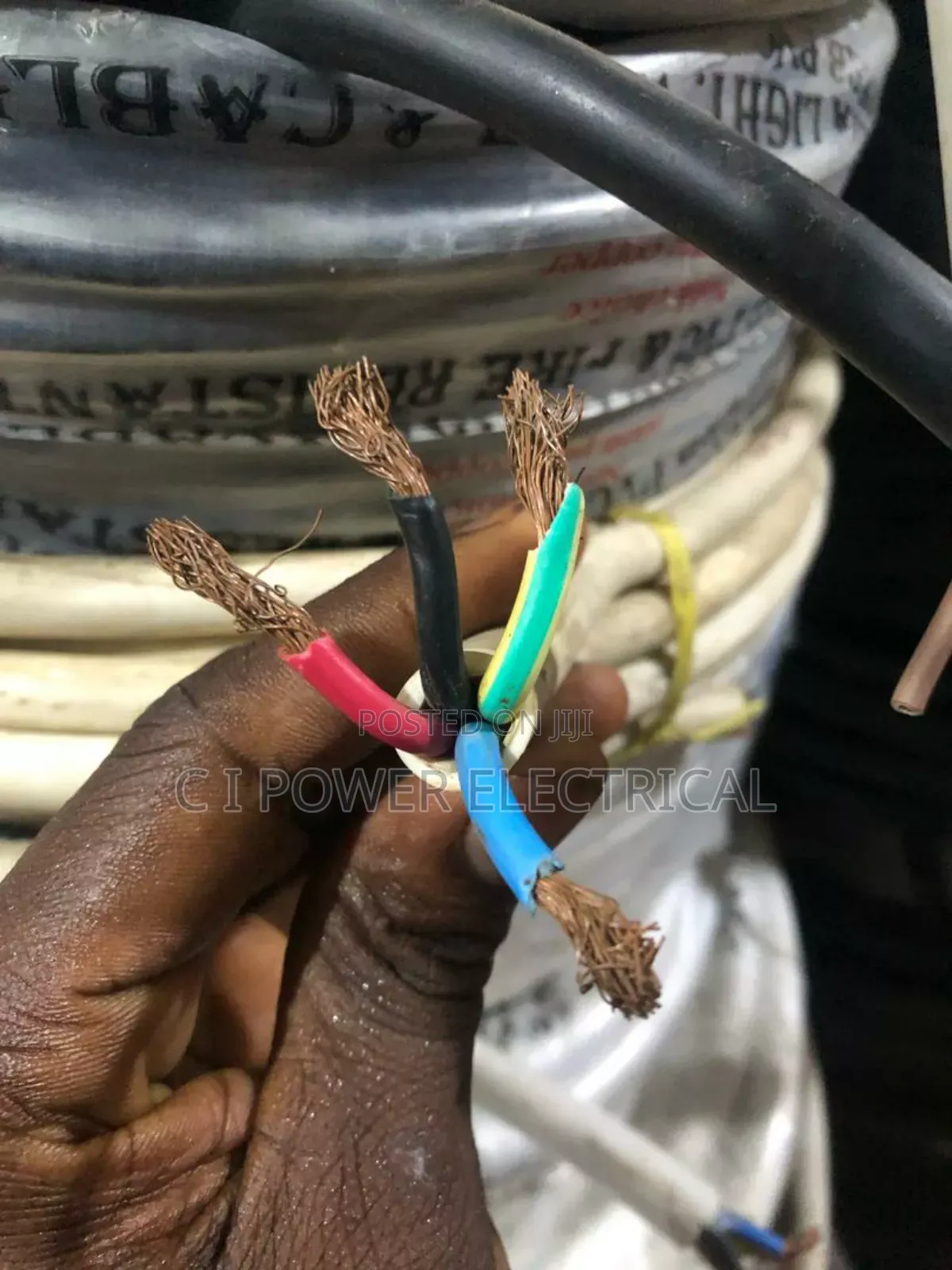 6mm 4 Core PVC Flexible Cable