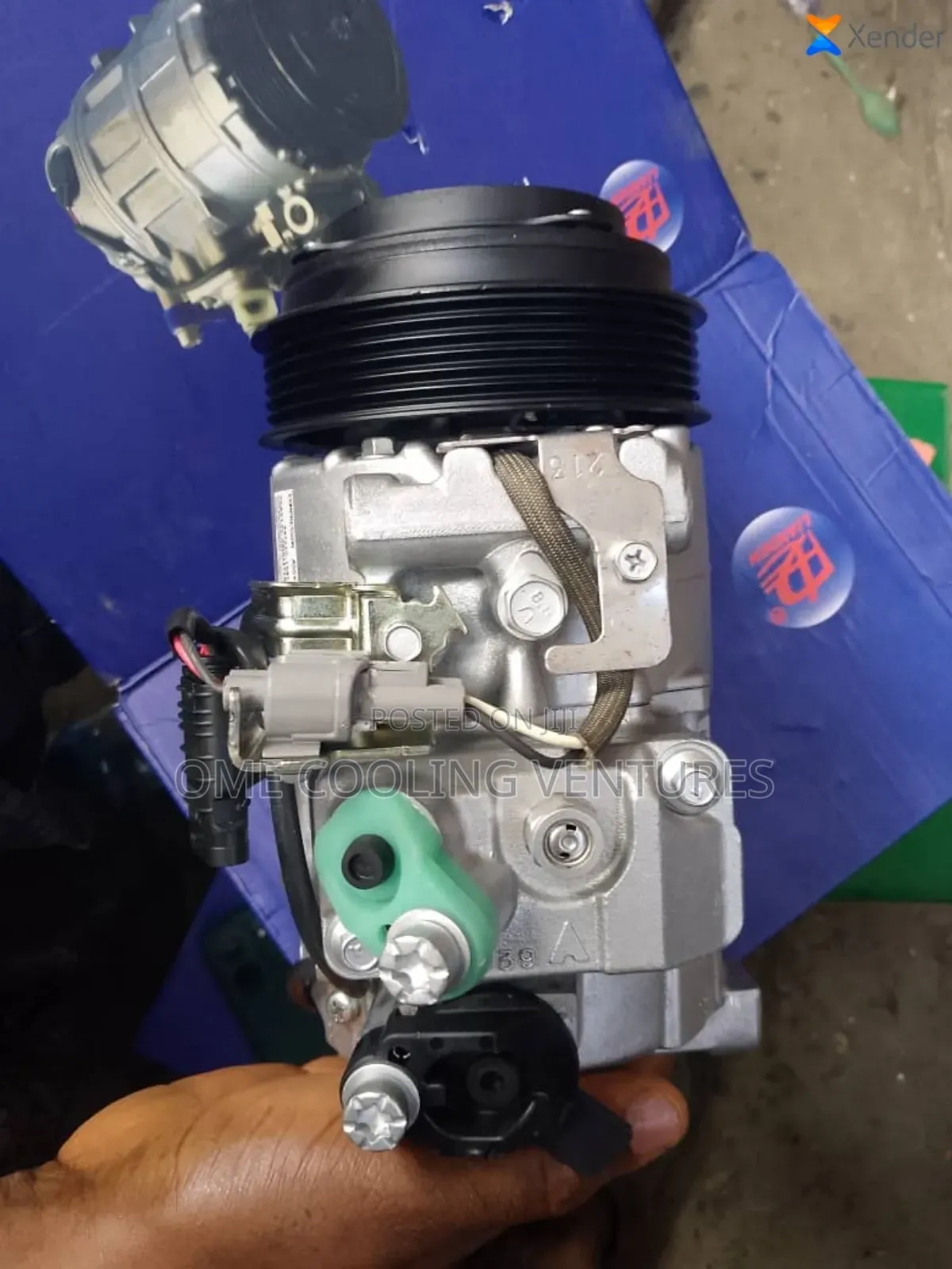 Brand New Compressor For All The Mercedes Manual Is Availab