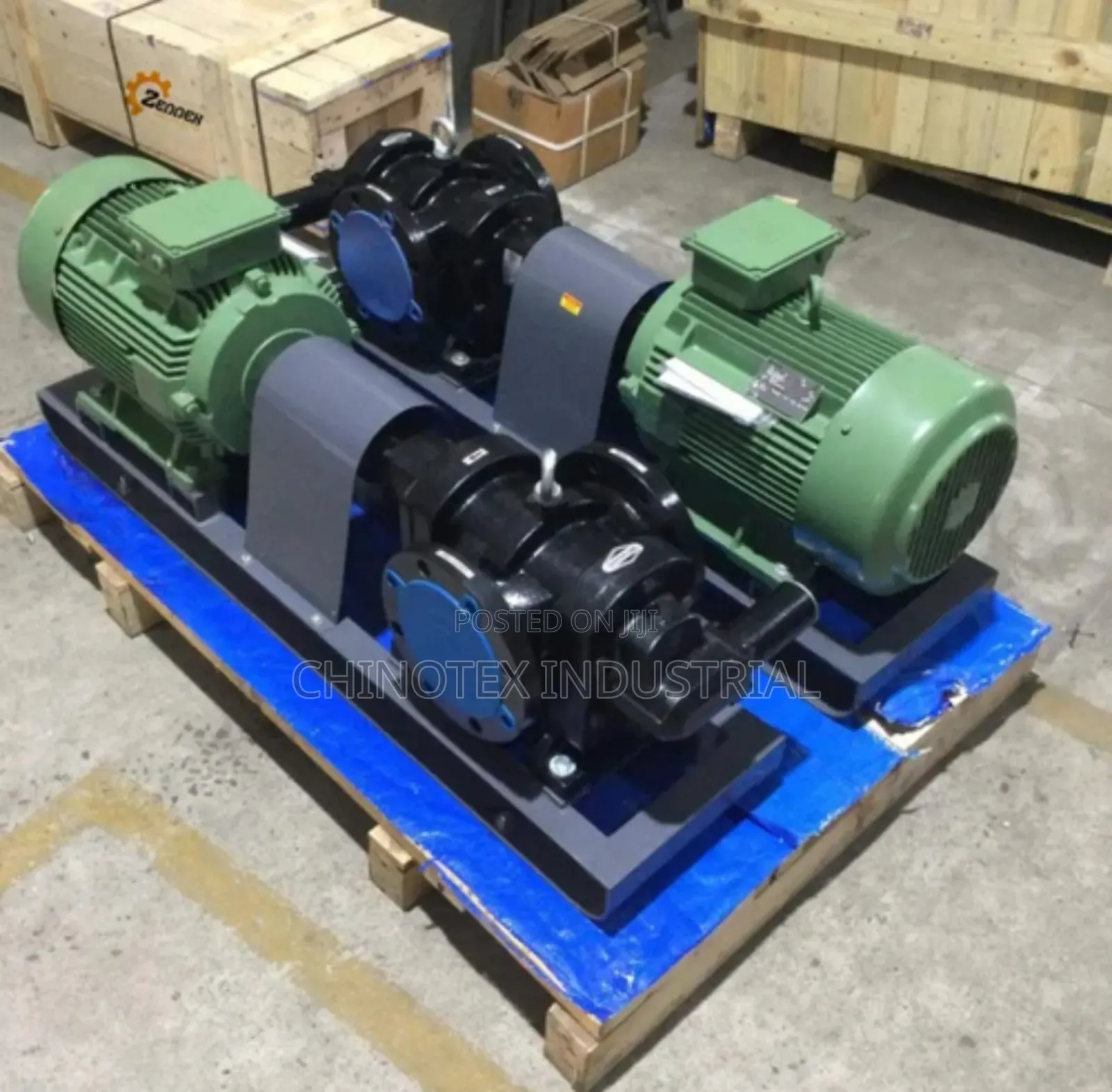 Rotary Gear Pump With 10hp Motor 3phase
