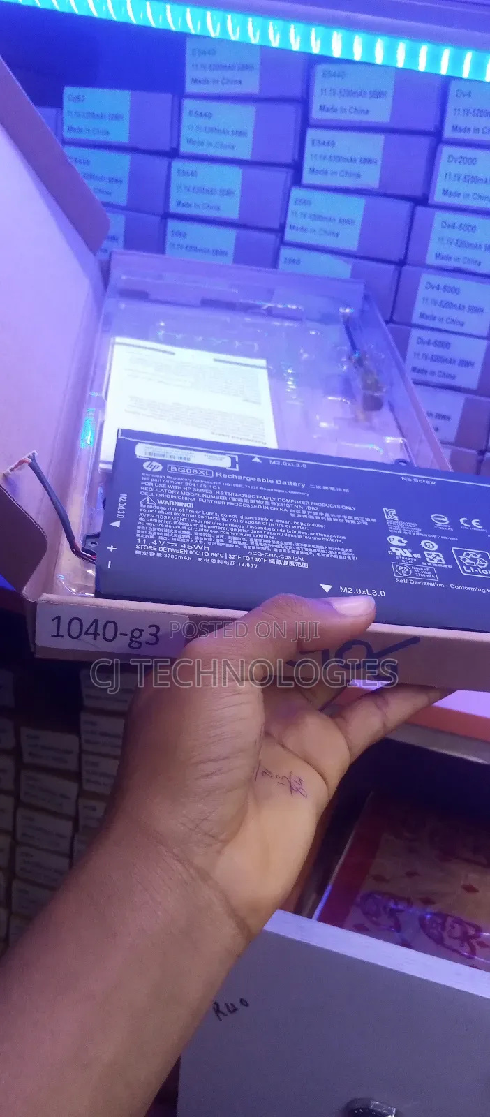 Original Hp 1040 G3 Quality Battery. Bgo6