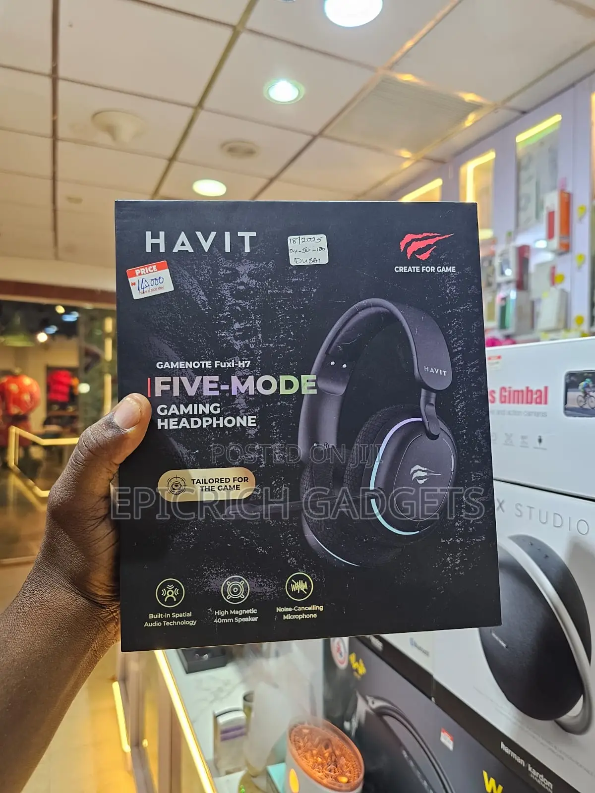 Havit Five-Mode Wireless Gaming Headphone Gamenote Fuxi-H7