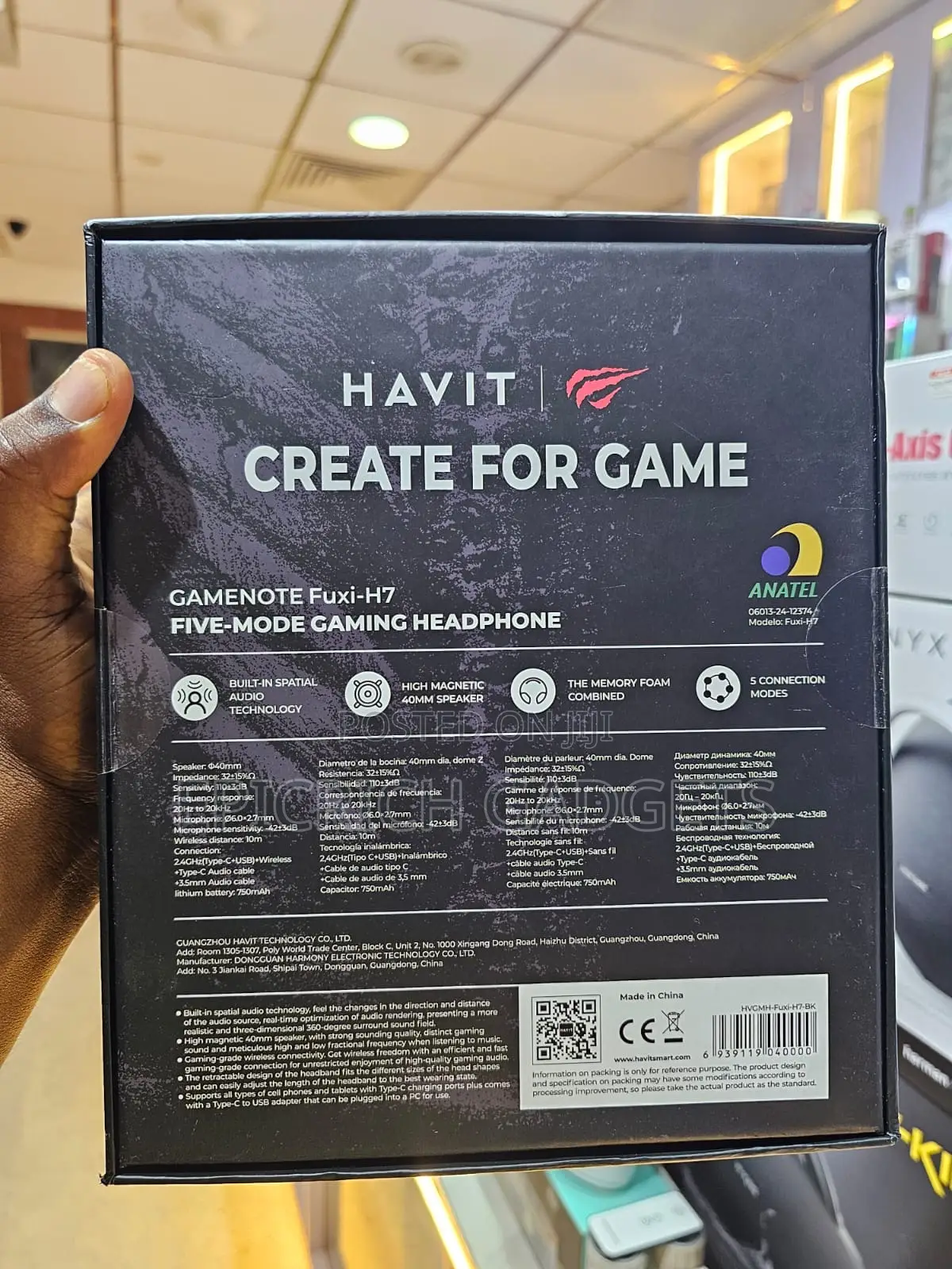Havit Five-Mode Wireless Gaming Headphone Gamenote Fuxi-H7