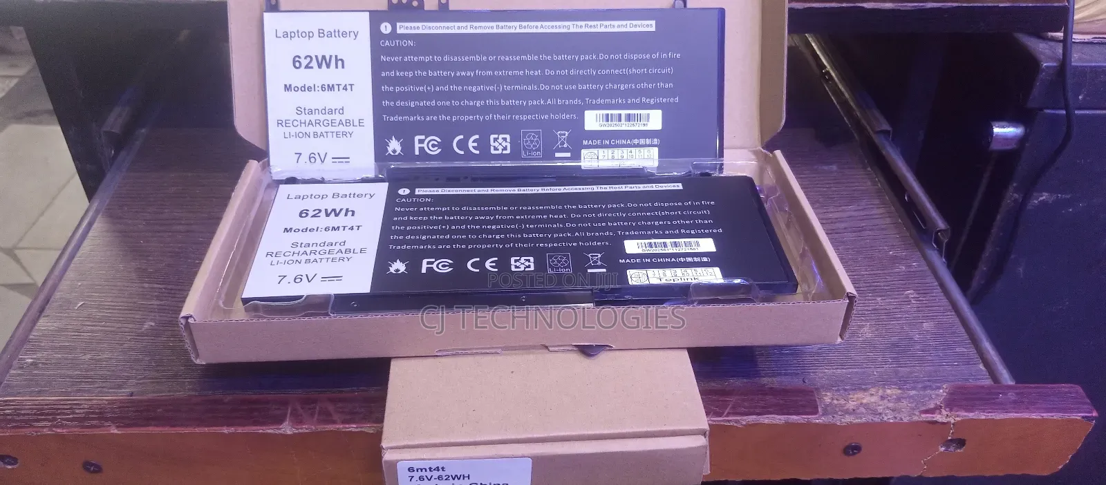 Dell E5470, E5570, And E5270 Quality Battery. 6mt4t