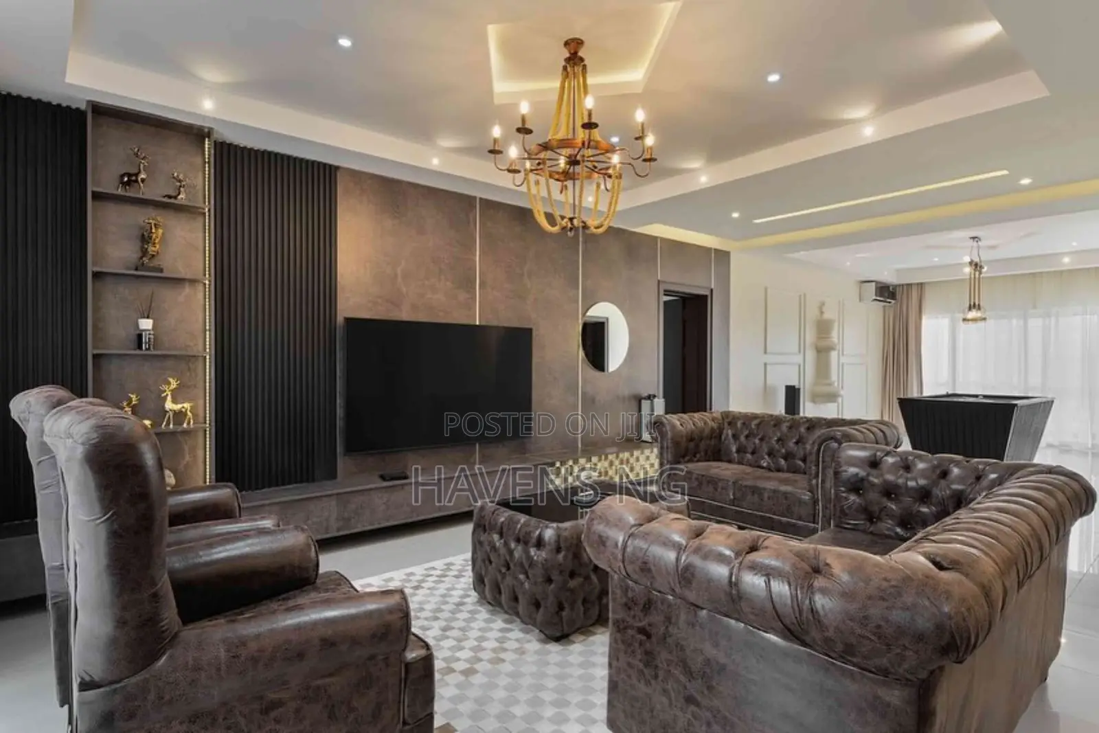The King Luxury 3 Bedroom Apartment.