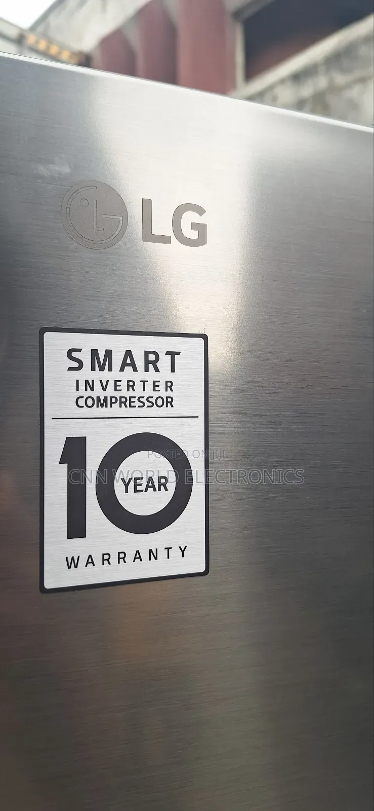 New Lg 372l Inverter Double Door Fridge (85w) Super Cooling