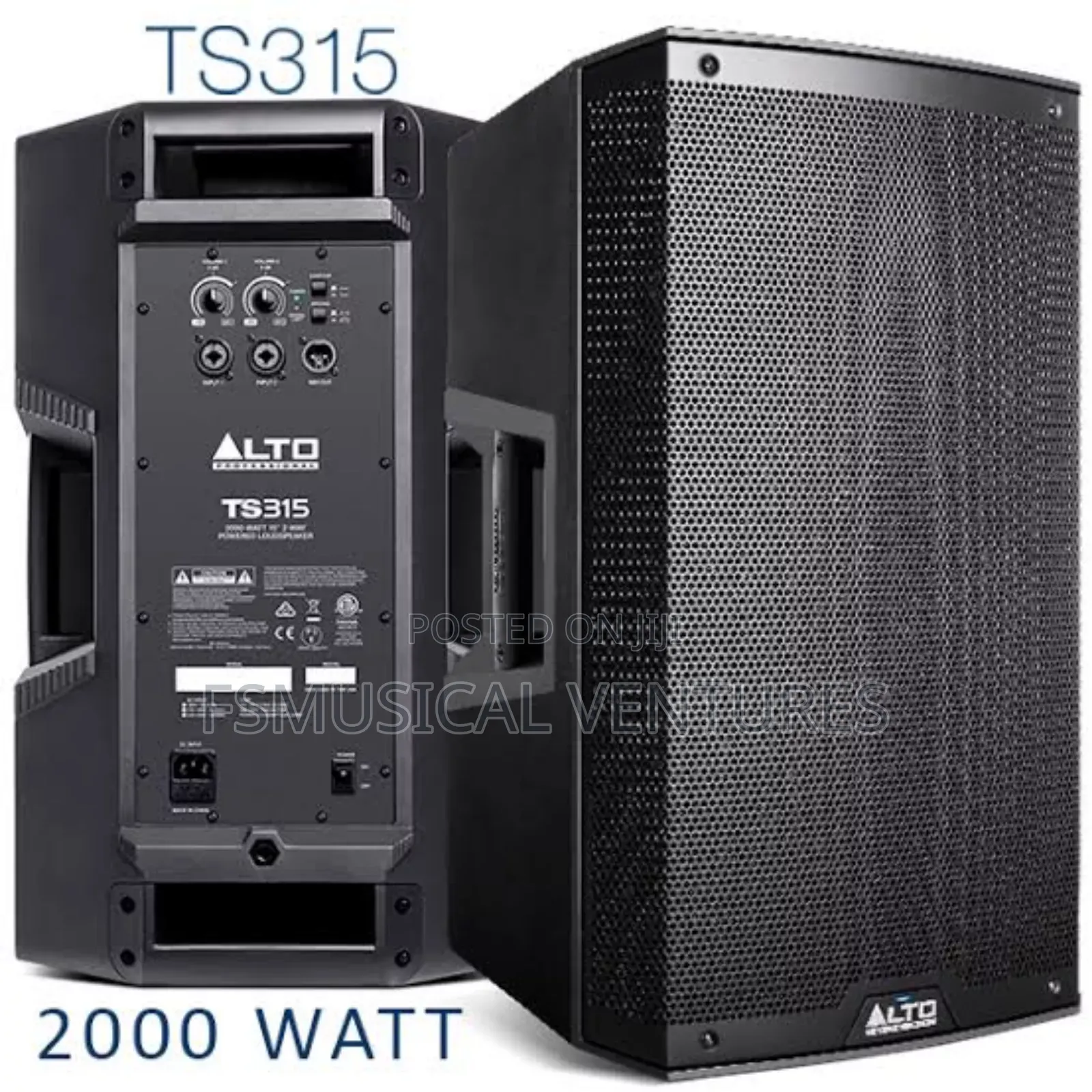 Alto Ts315 15 Inch 2000watts Active Speakers