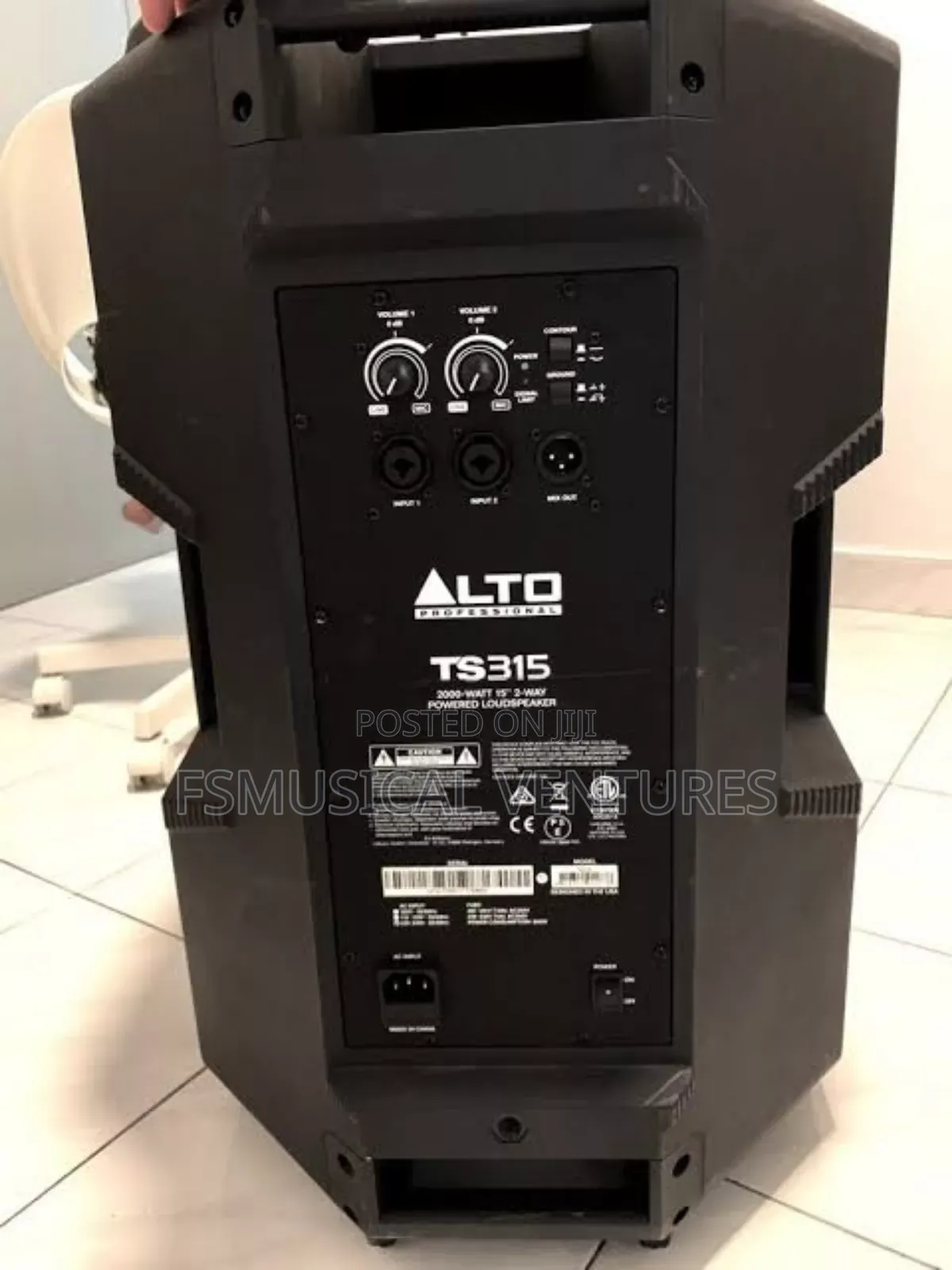 Alto Ts315 15 Inch 2000watts Active Speakers