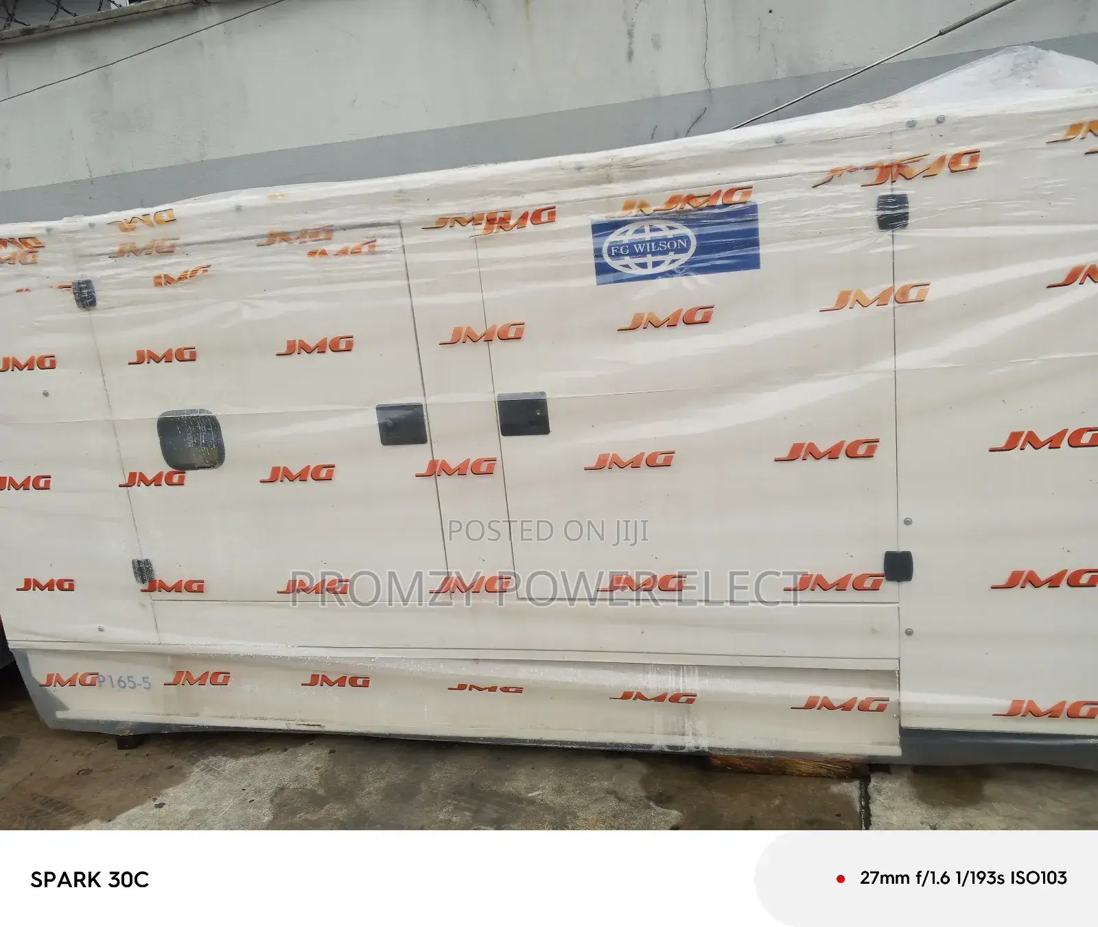 165kva Fg Wilson JMG Soundproof Generators