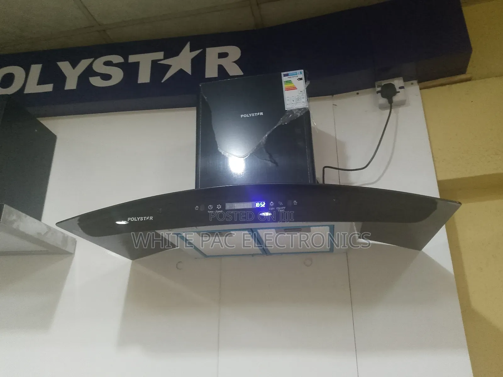 Polystar 90cm Extrator Automatic  Digital > 2 Years Warranty