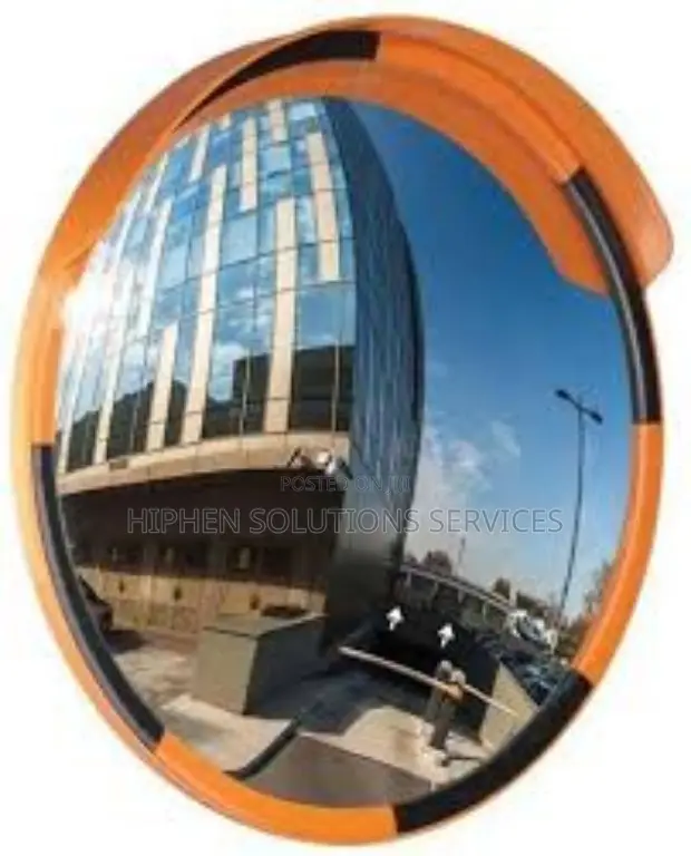Parking Lot Convex Mirror For Traffic Awareness