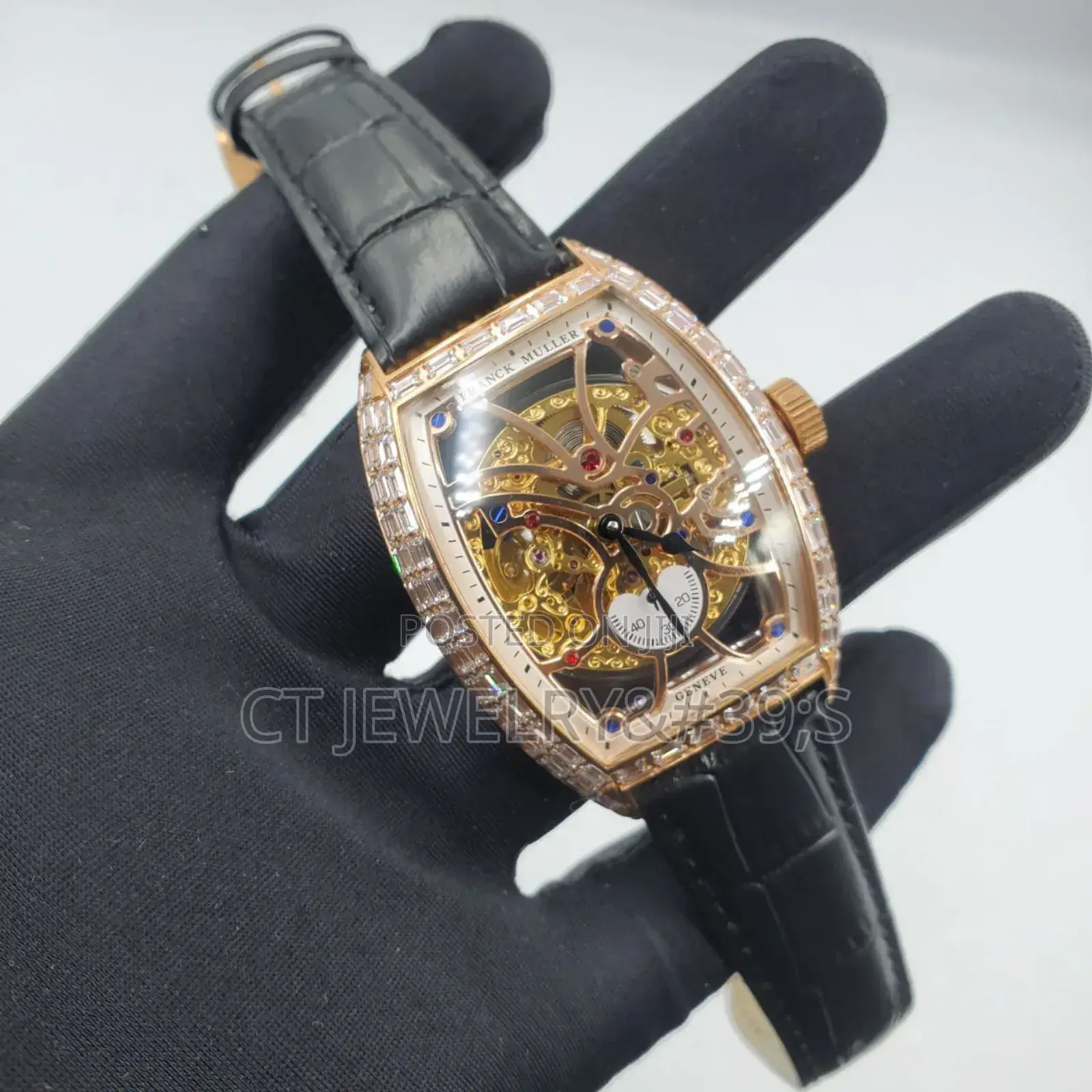 Nice Franck Muller Geneva With Ice Diamond Bezel Stones 🥰🥰