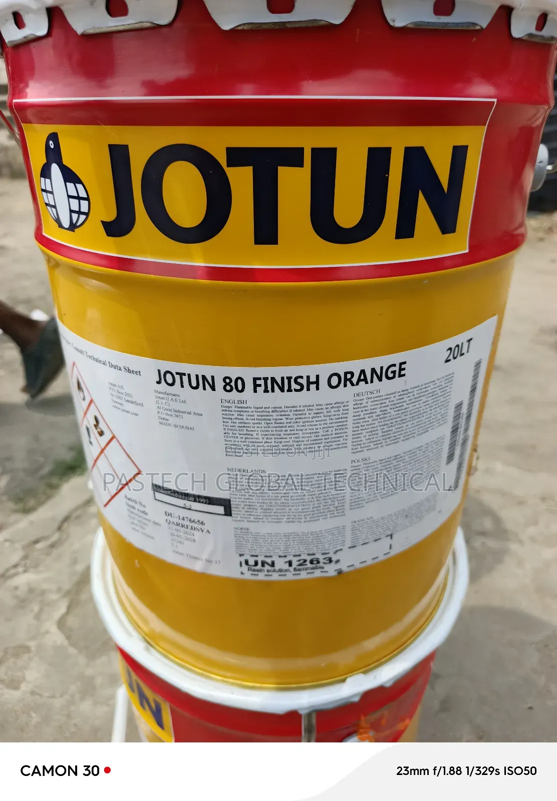 Jotun 80 Finish (Orange) Marine Paint