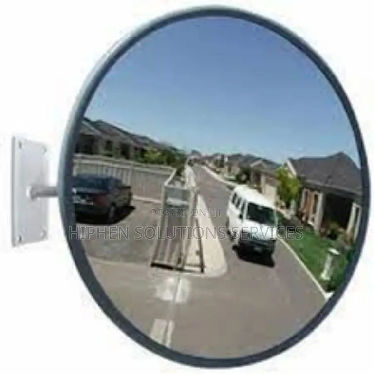 Enhanced Visibility Convex Safety Mirror For Roads