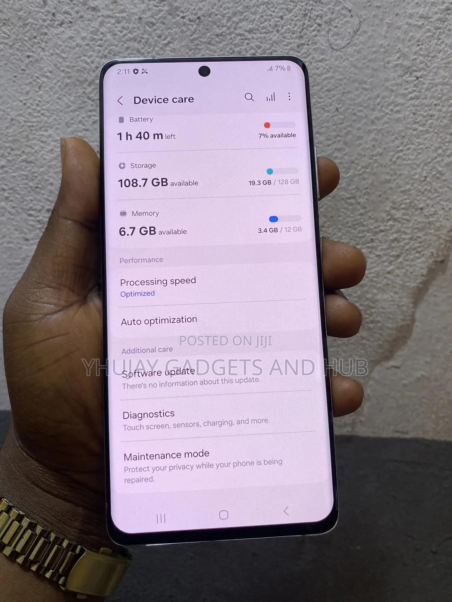 Samsung Galaxy S21 Ultra 5G 128 GB Pink