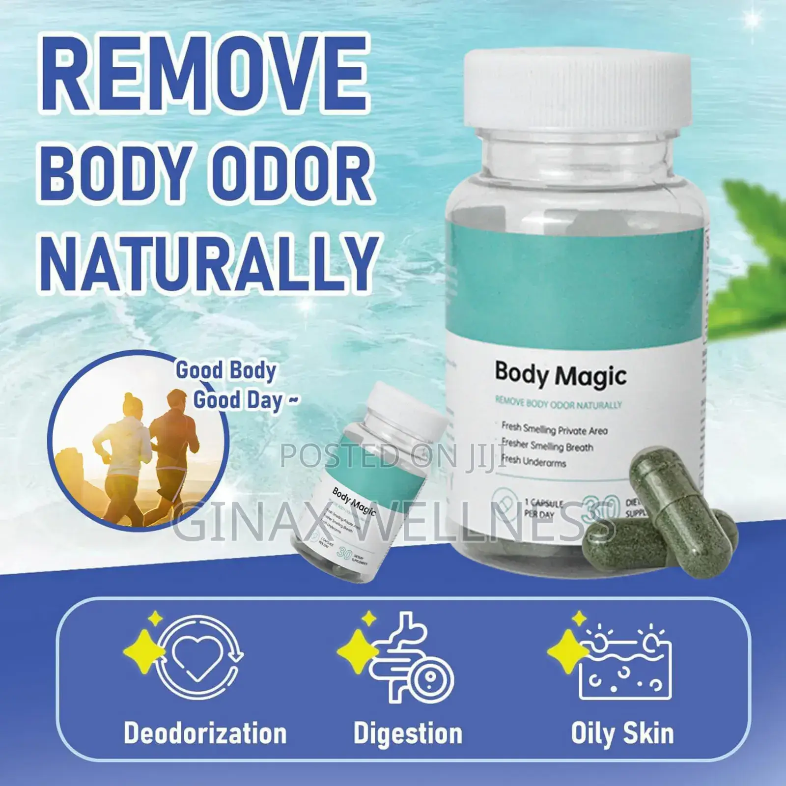 Ginax Body Magic Capsules (30 Capsules)