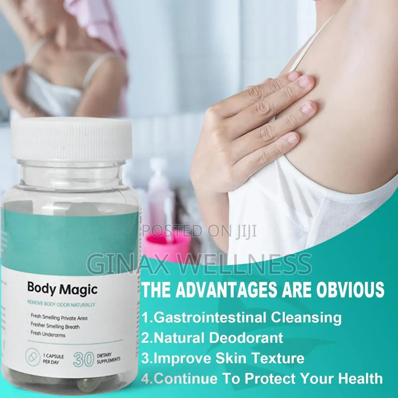 Ginax Body Magic Capsules (30 Capsules)