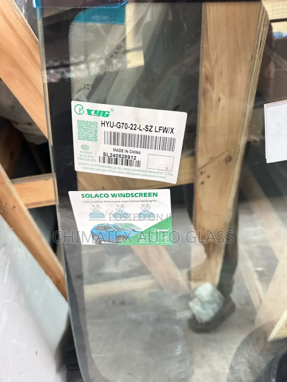 Hyu Genesis 2024 G70 Windscreen Glass We Deliver Install