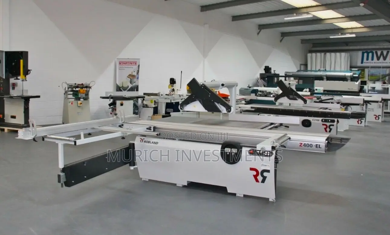 Industrial Heavy Duty Robland Fz400 Sliding Table Panel Saw