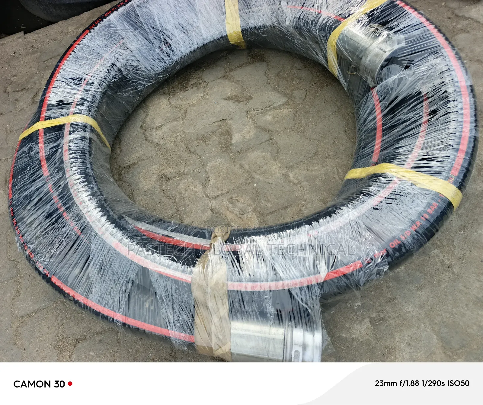 3" Hose X 50ft C/W Male Female Camlock