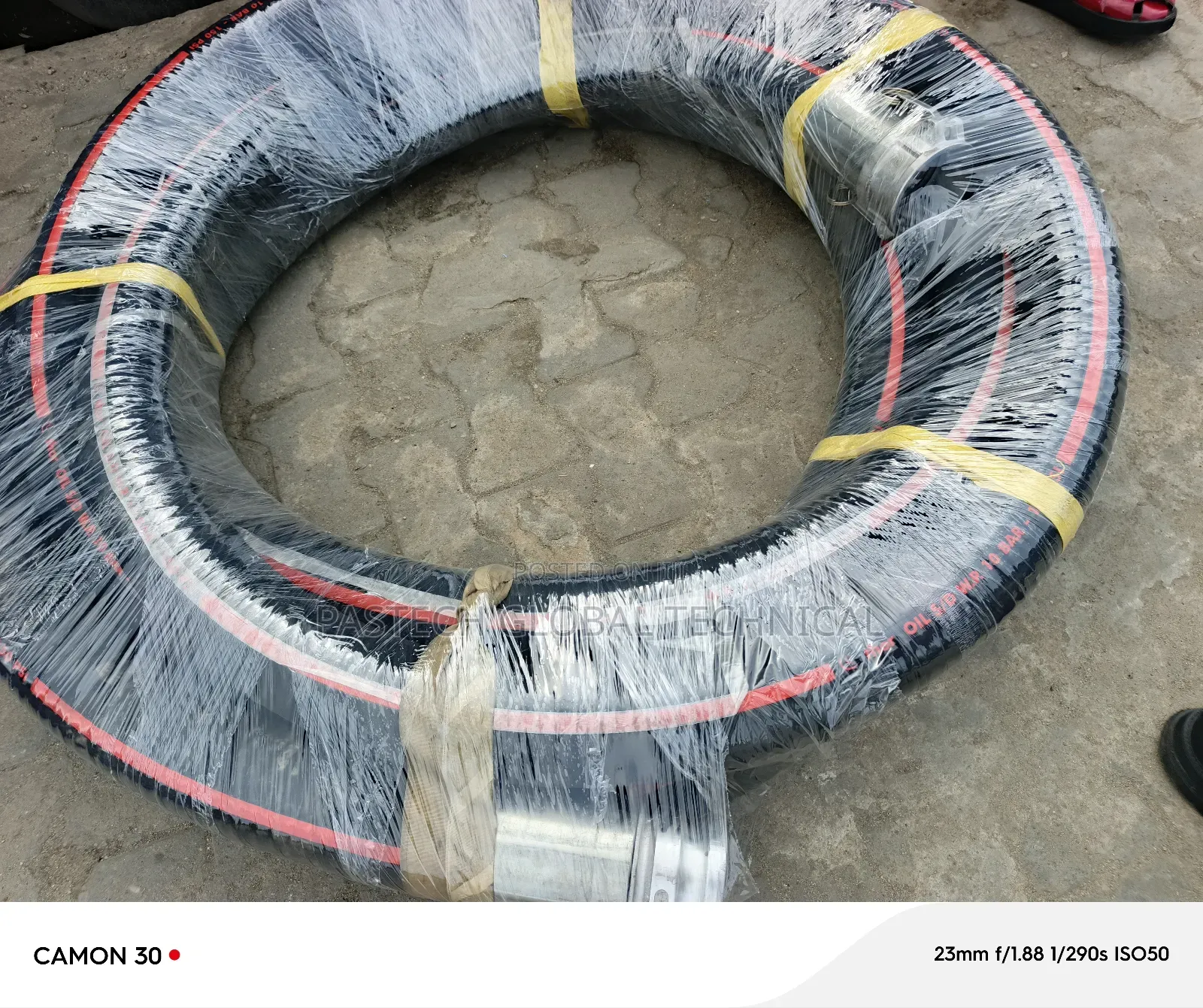 3" Hose X 50ft C/W Male Female Camlock