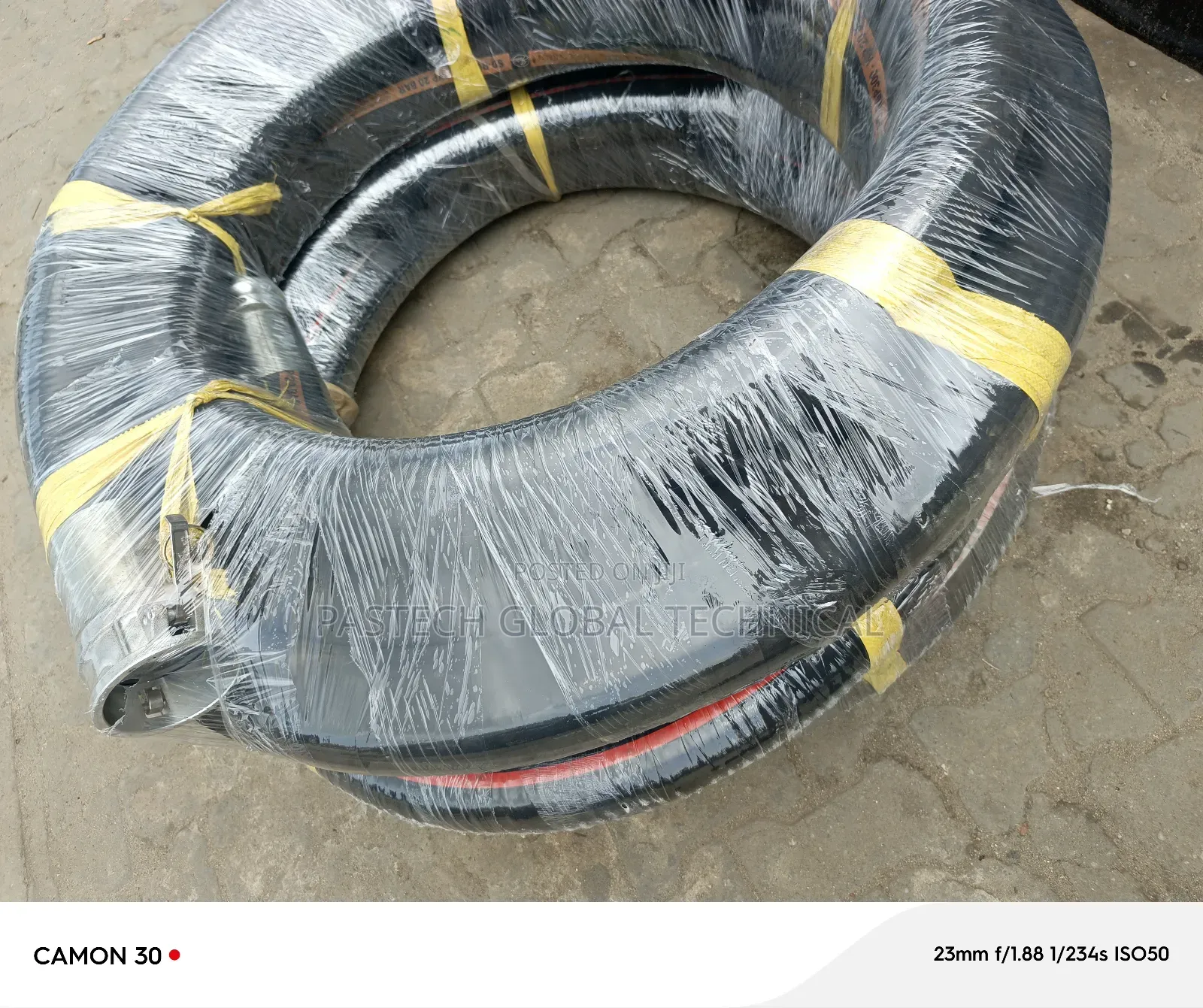 3" Hose X 15 Meters (Wp 20 Bar) C/W Camlock Connection