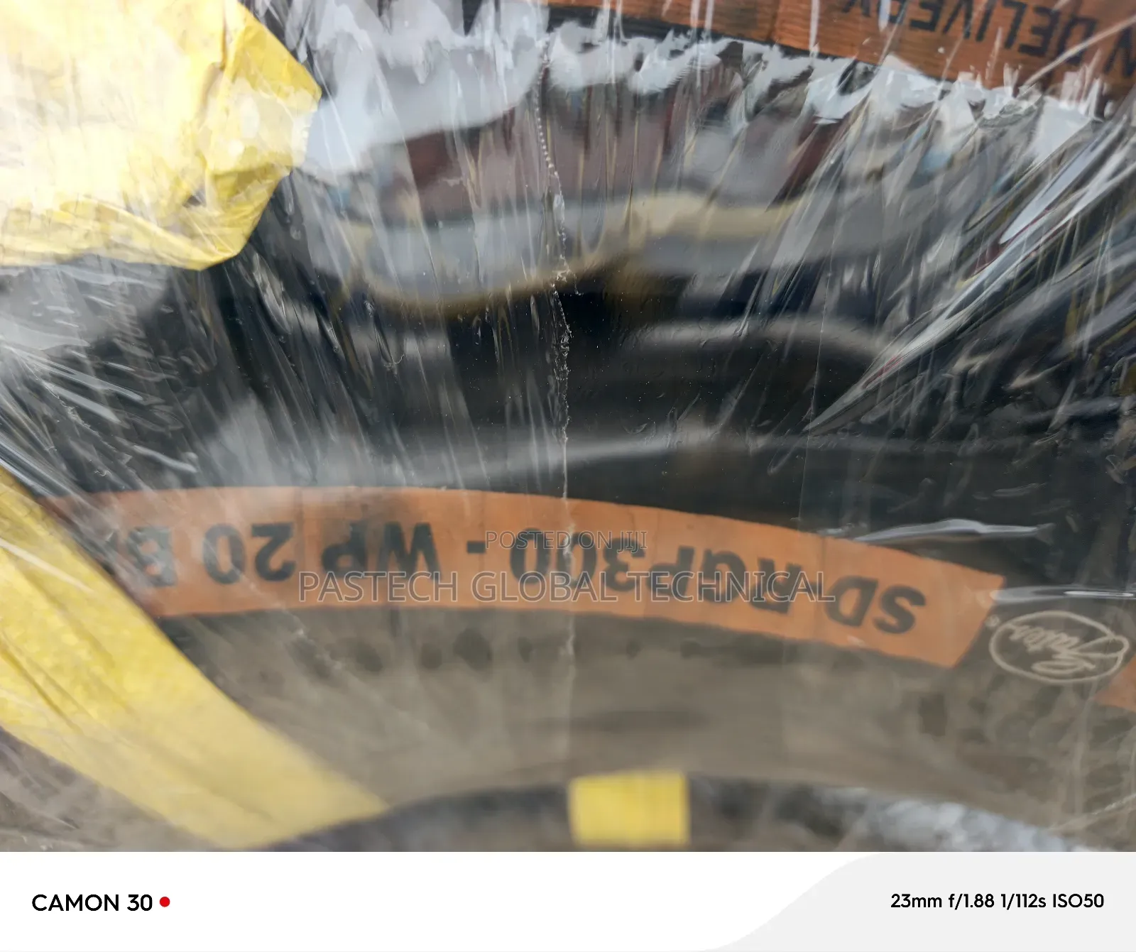 3" Hose X 15 Meters (Wp 20 Bar) C/W Camlock Connection