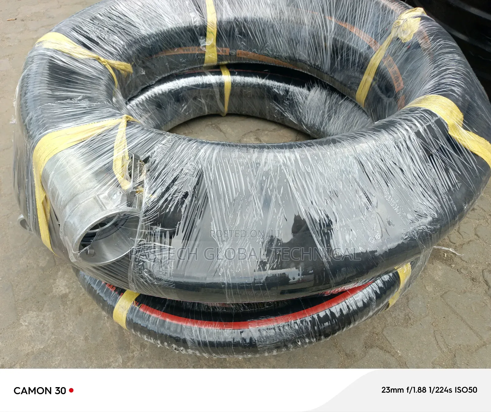 3" Hose X 15 Meters (Wp 20 Bar) C/W Camlock Connection