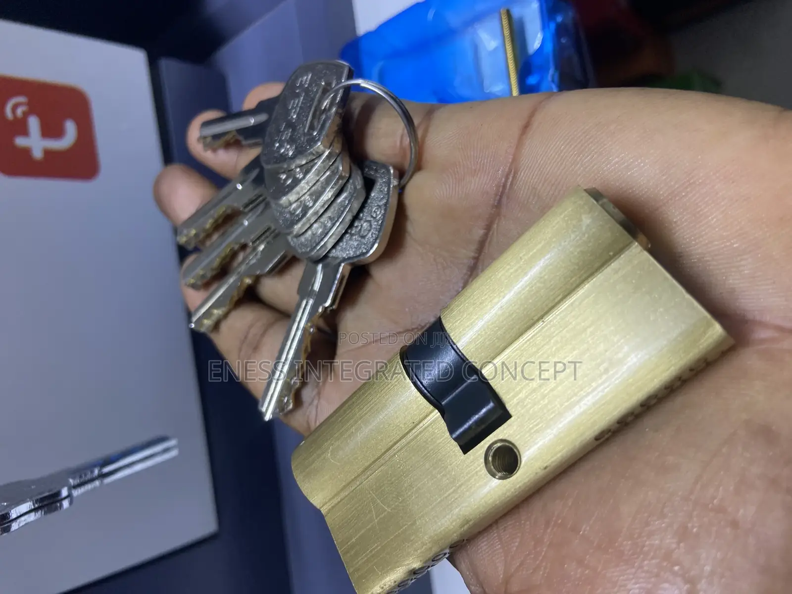 High Security Italian Double Plated Cylinder Lock