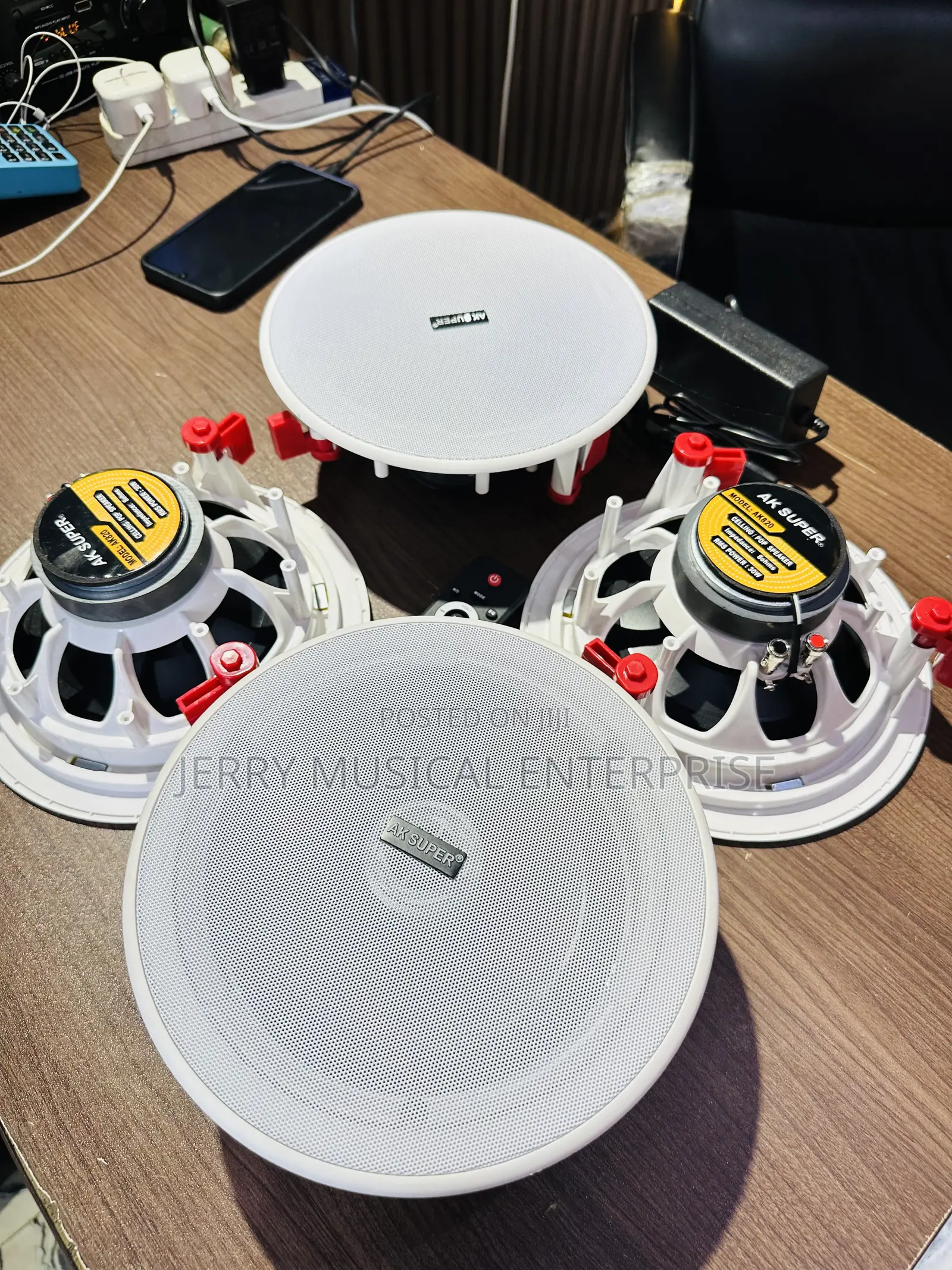 4in1 Bluetooth Celing Speaker With Remote And Framless