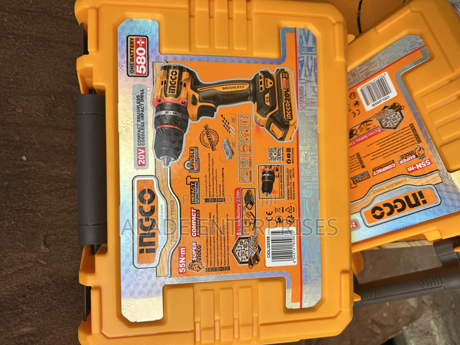 Ingco Cordless Impact Corldess Drill Ingco 55nm