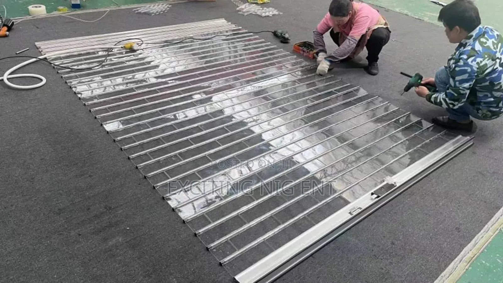 Polycarbonate Plastic Roller Shutter for Your Mall