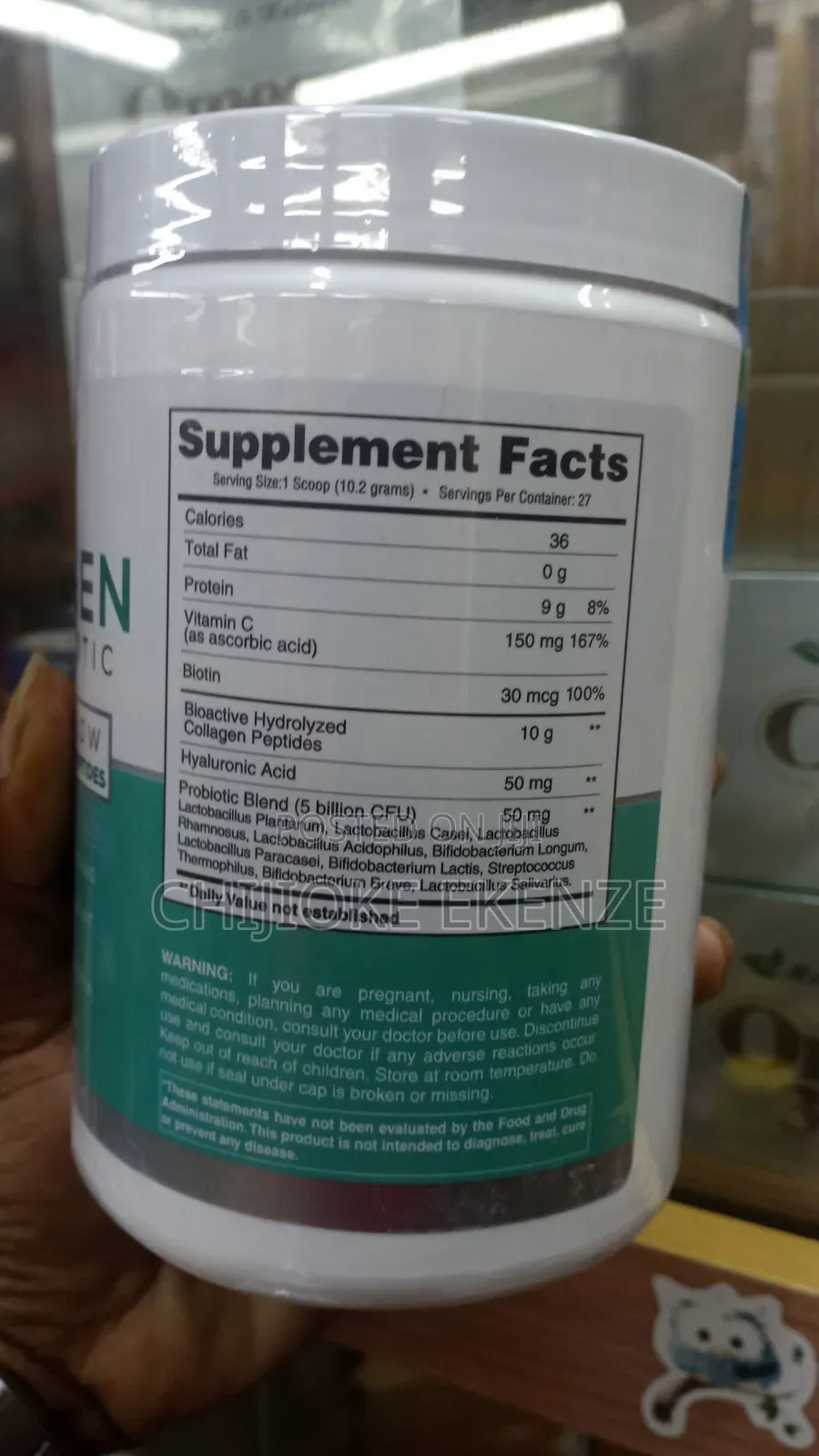 Earth's Creation Collagen With Probiotics 277g