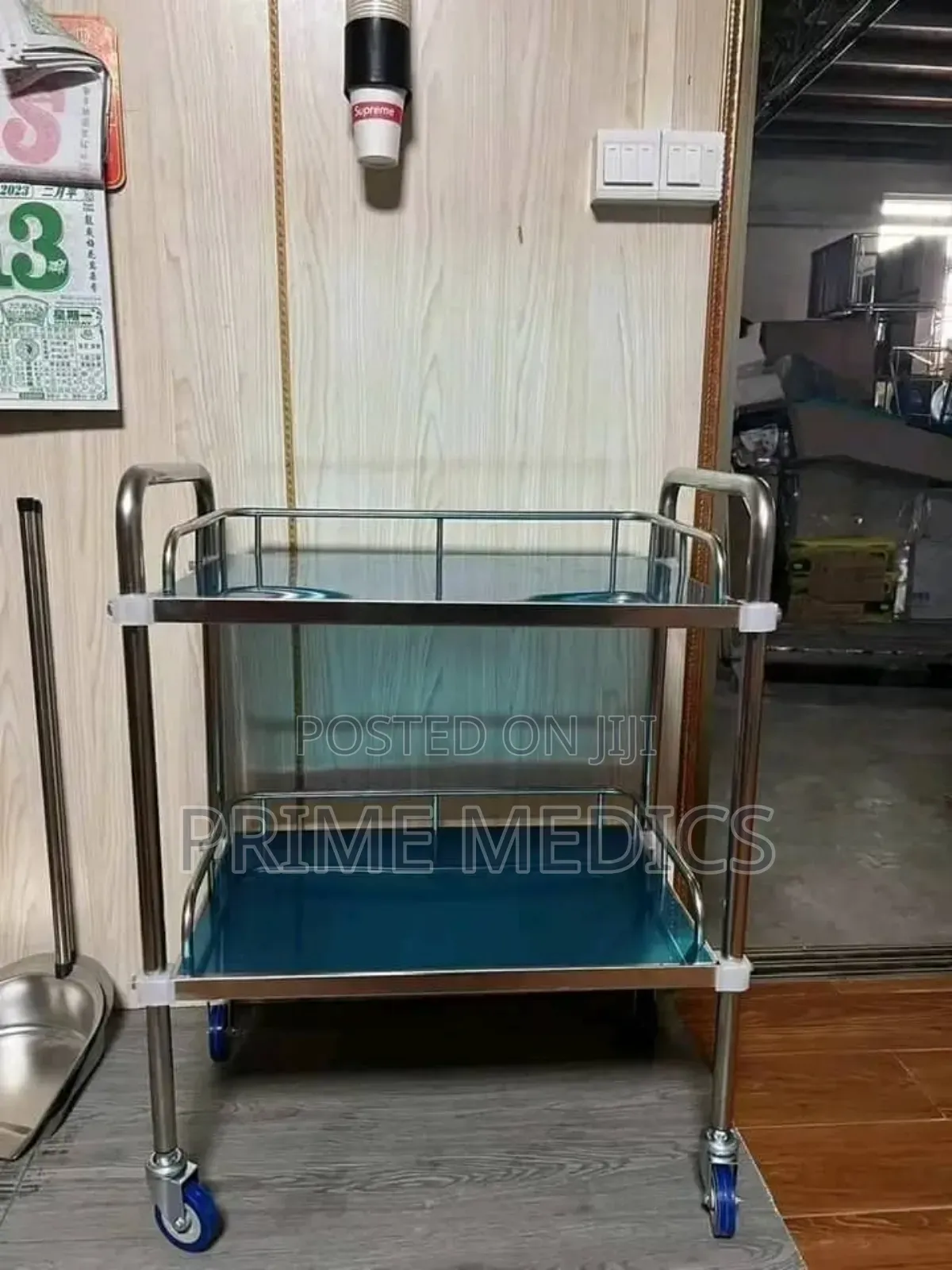 Two Step Instrument Trolley