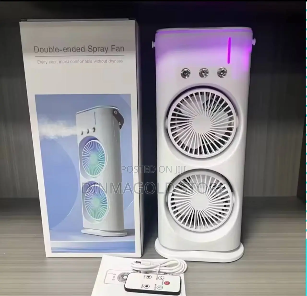 New Best Double-Ended Spray Fan Rechargeable