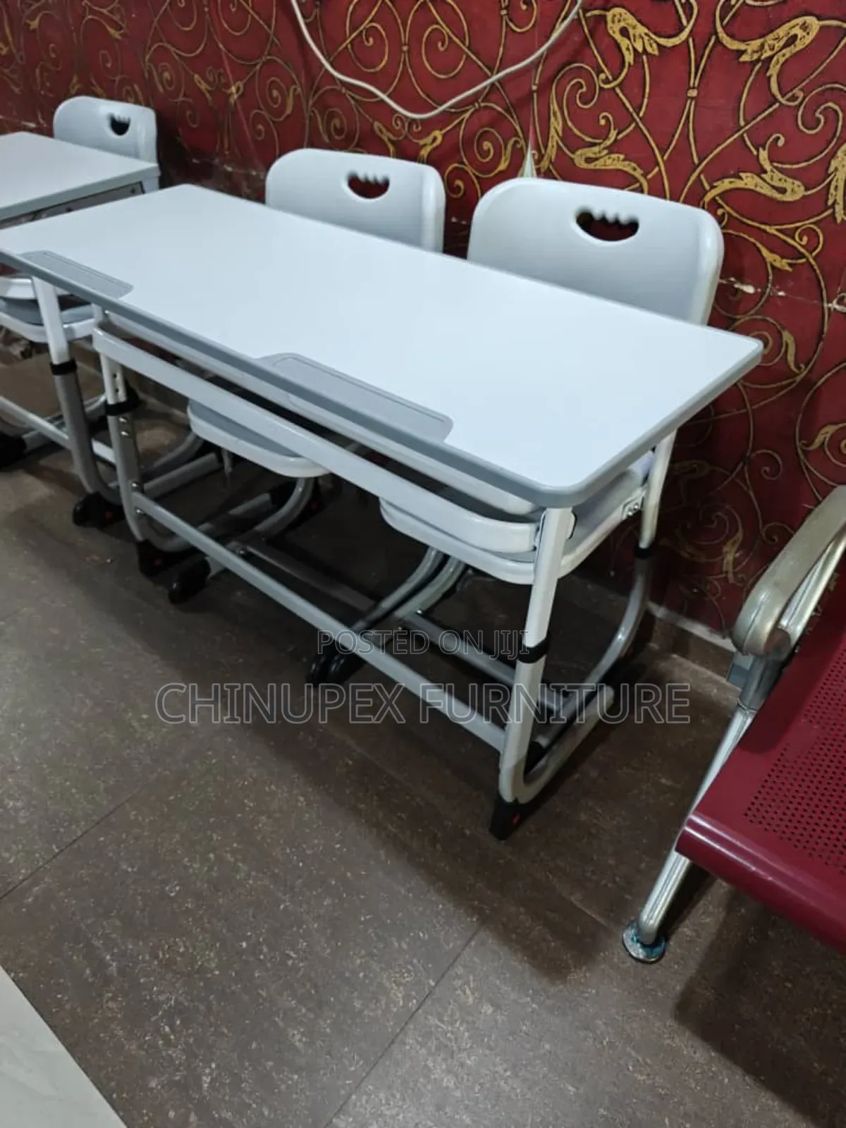 Two Seaters Student Chairs