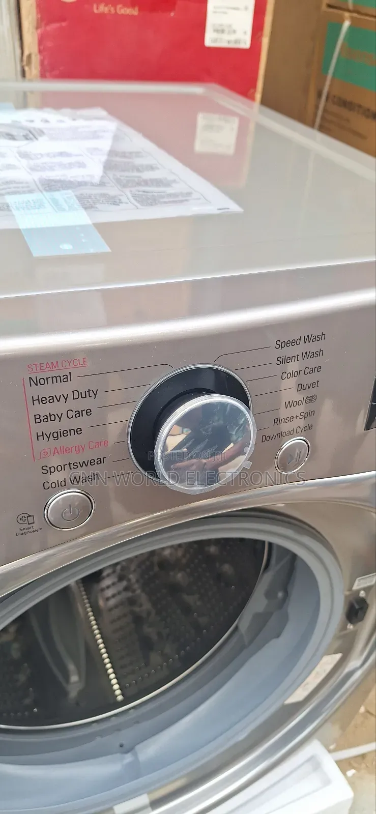 Original Lg 20kg Inverter Automatic Wash/ Dryer Front Loader