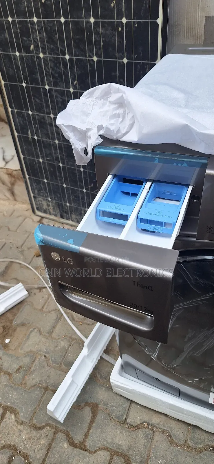 Original Lg 20kg Inverter Automatic Wash/ Dryer Front Loader