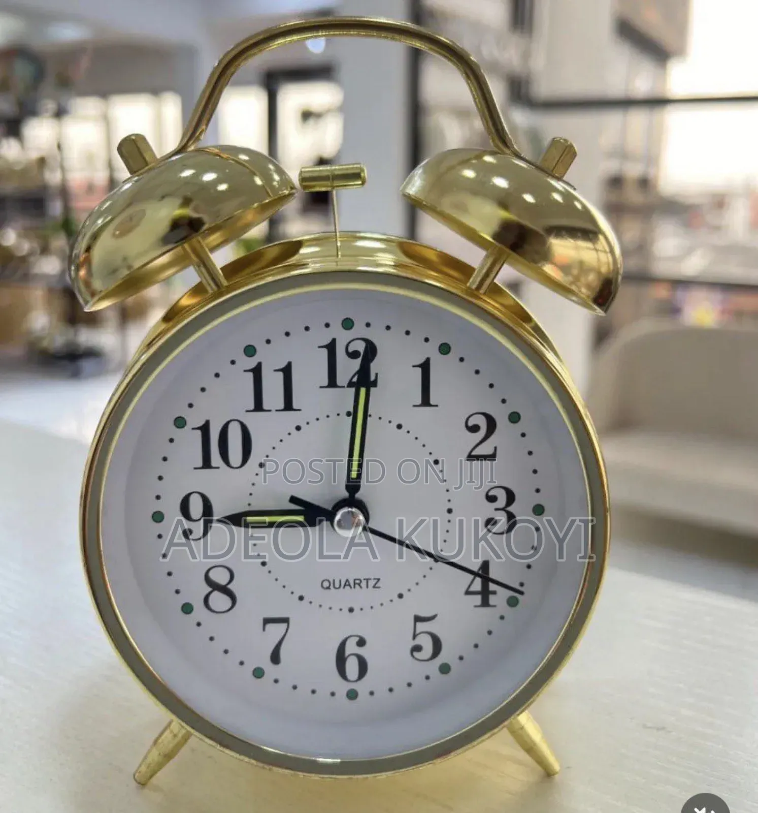 Alarm Clock With Night Led Light Display