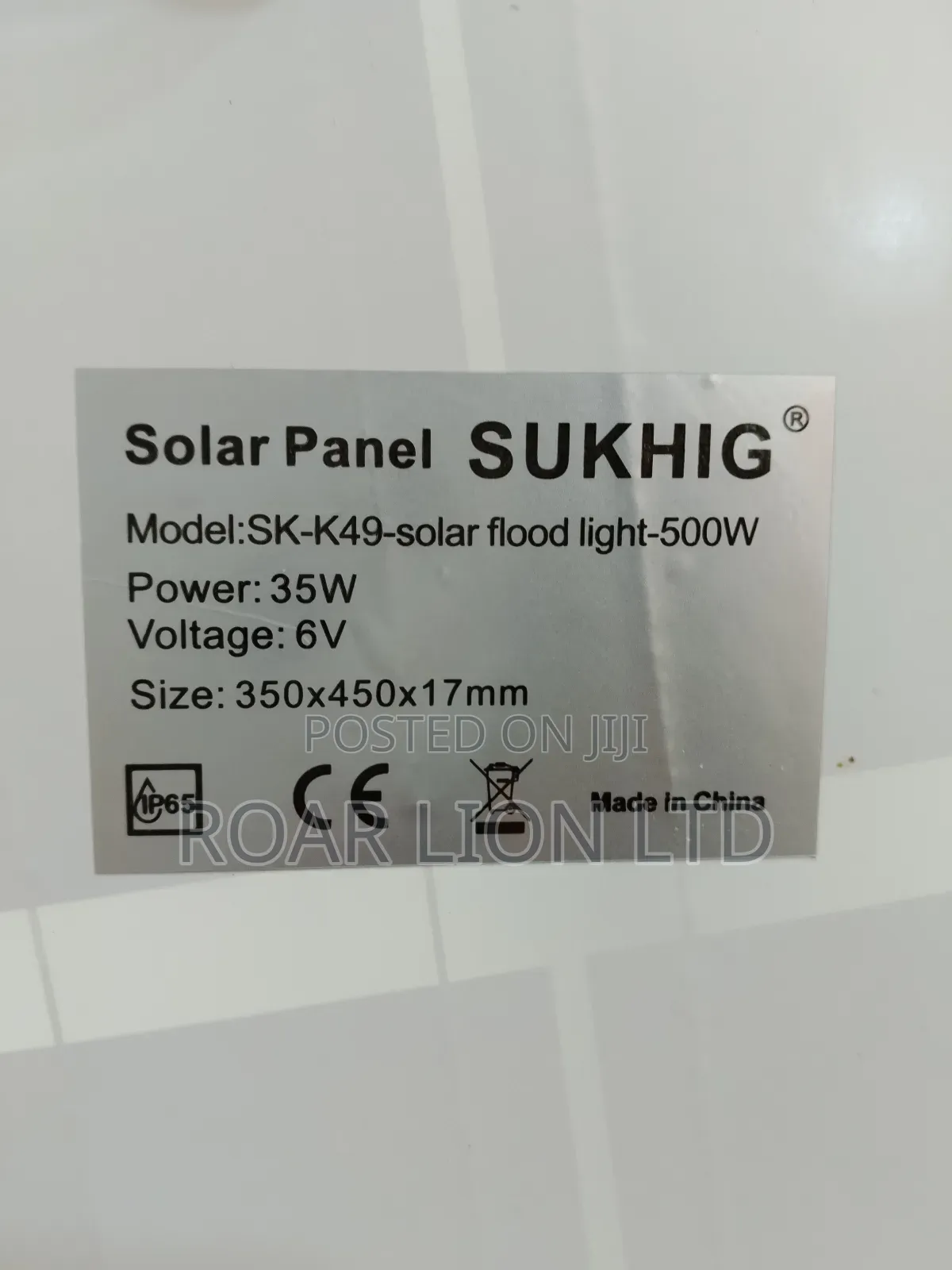 500w Solar Flood Light