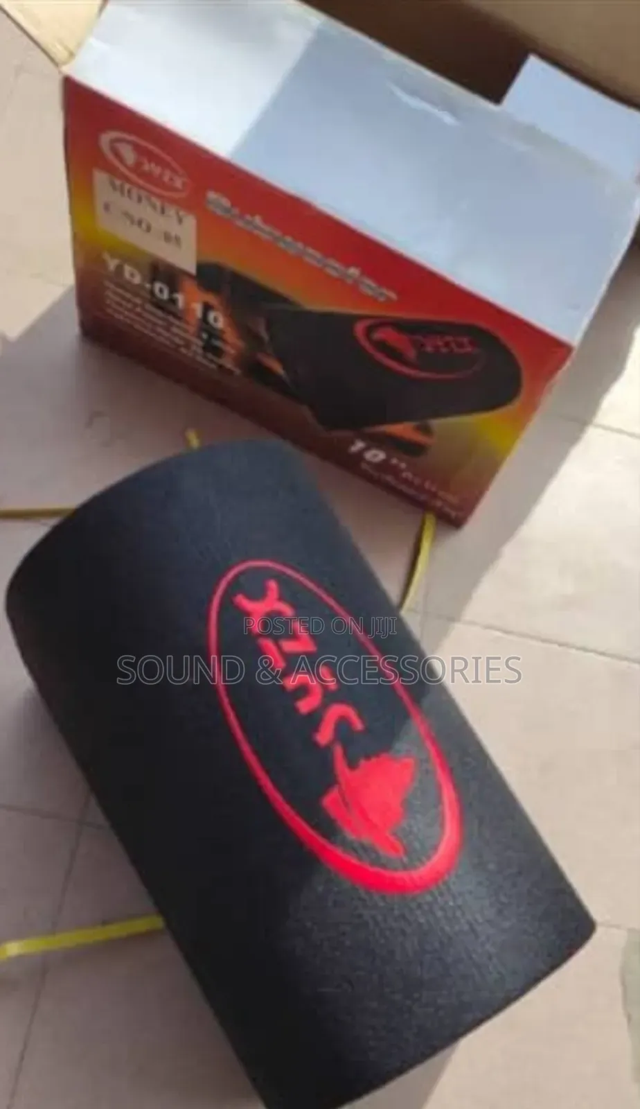 Car 10 Inches Active Subwoofer (250watts)