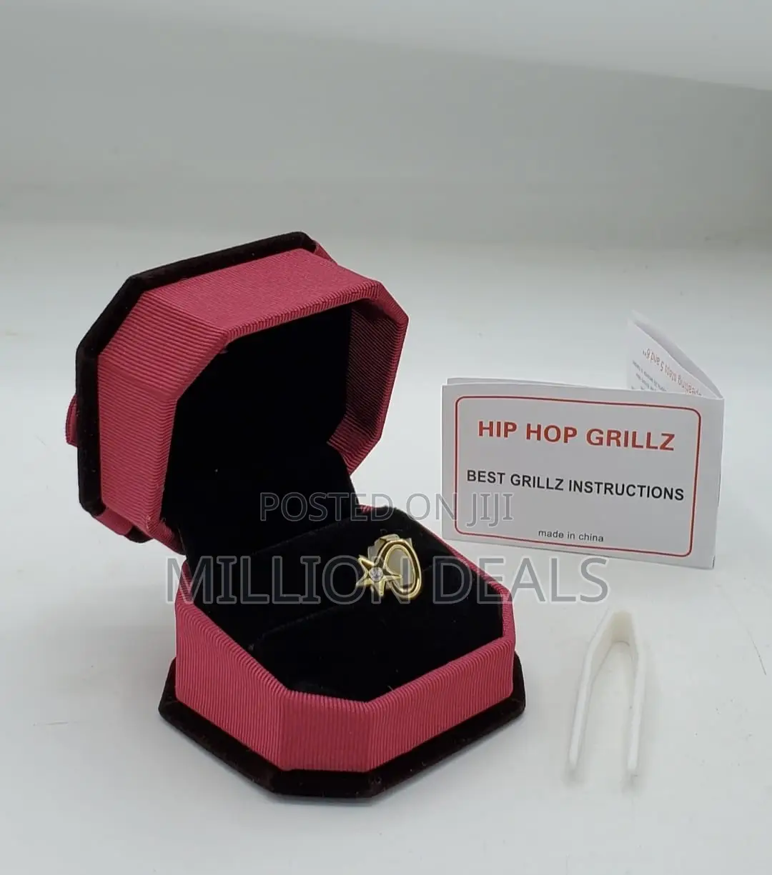 Studs Stylish Single Gold Grill Teeth
