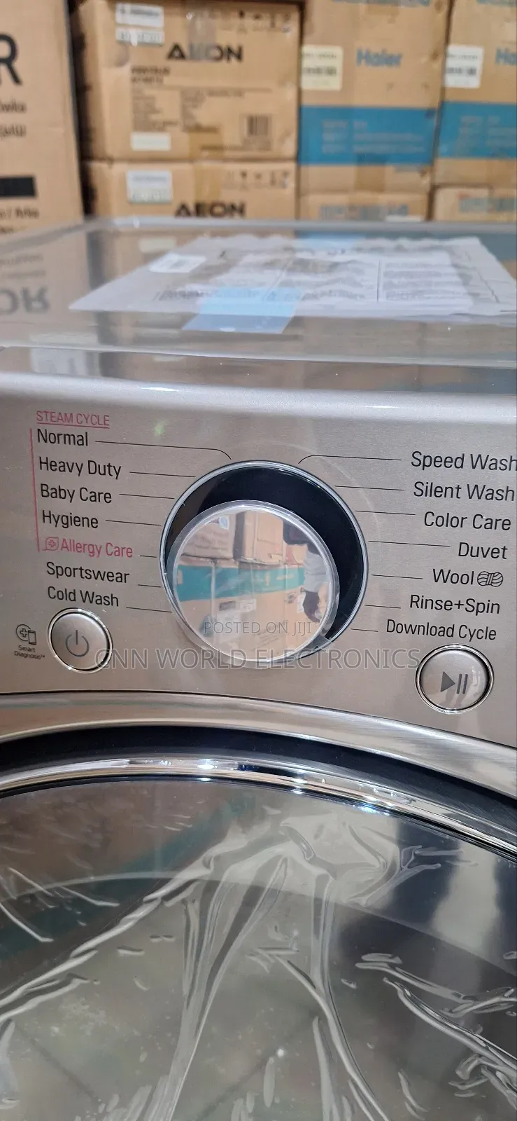 New Lg Inverter Front Loader Automatic Wash /Dryer 20kg/12kg