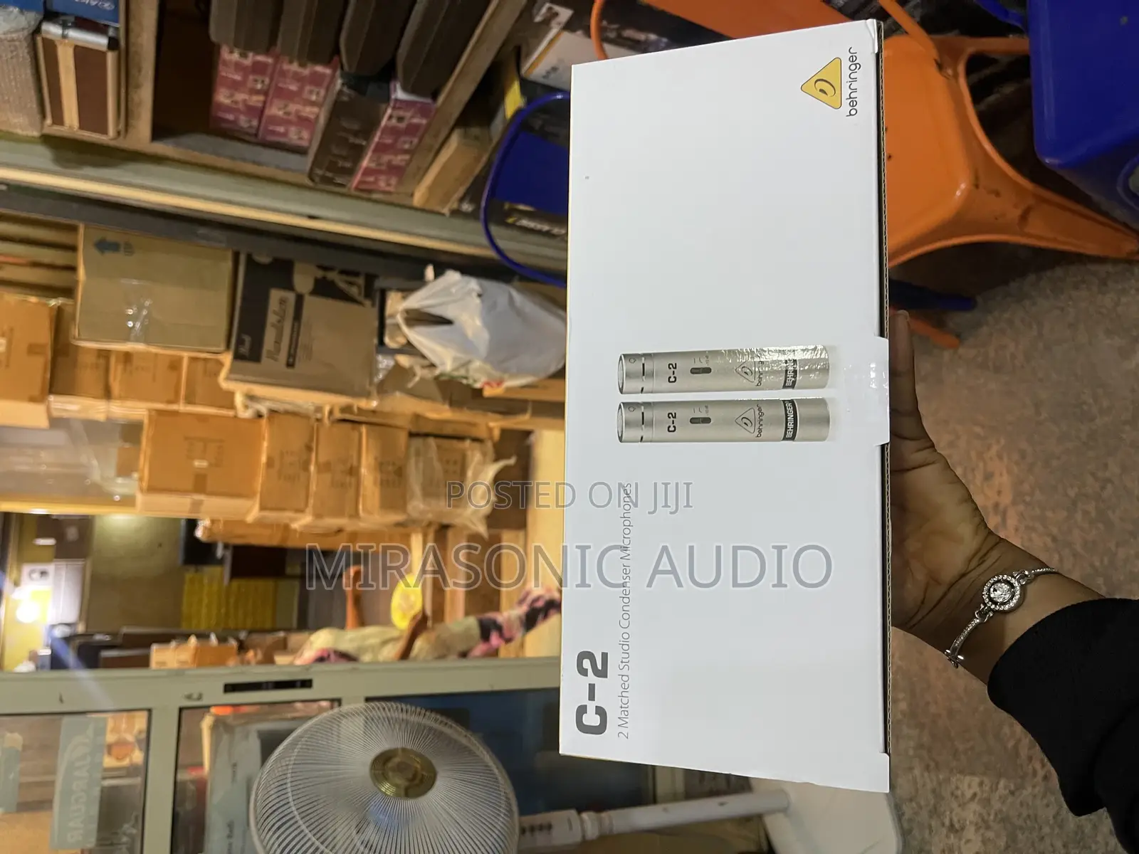 Behringer C-2 2 In 1 Studio Condenser Microphone