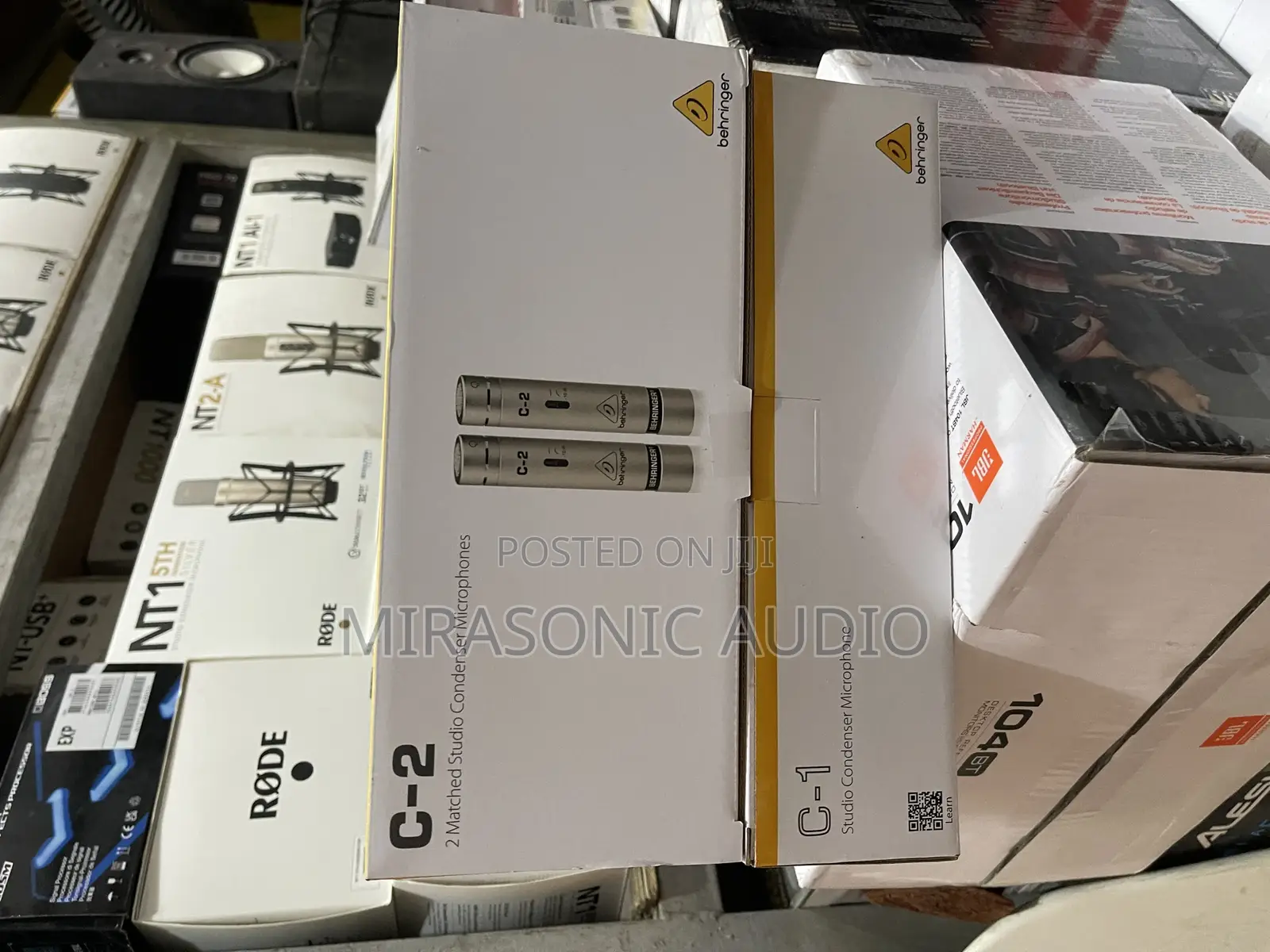 Behringer C-2 2 In 1 Studio Condenser Microphone
