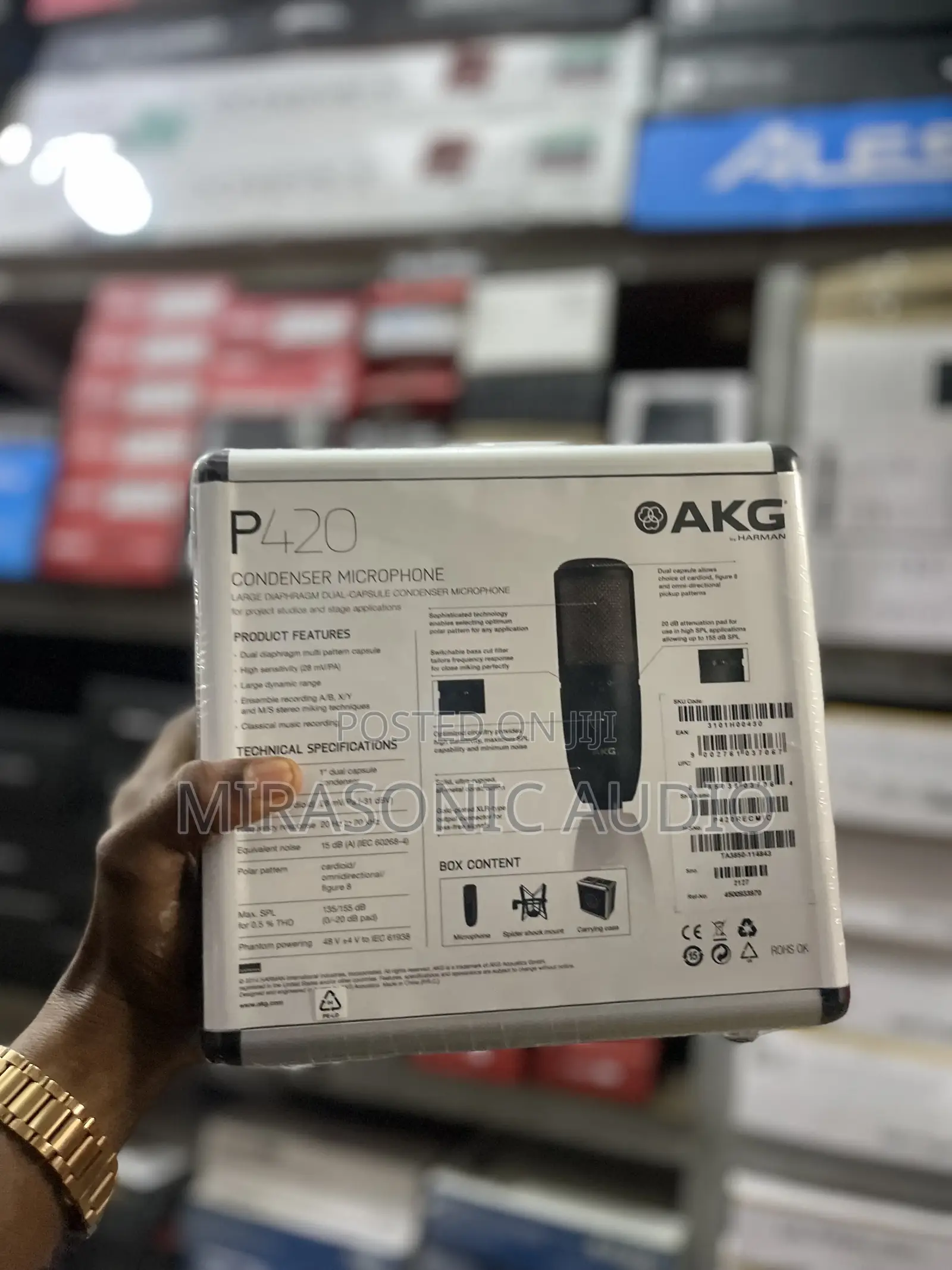 Akg P420 Condenser Microphone